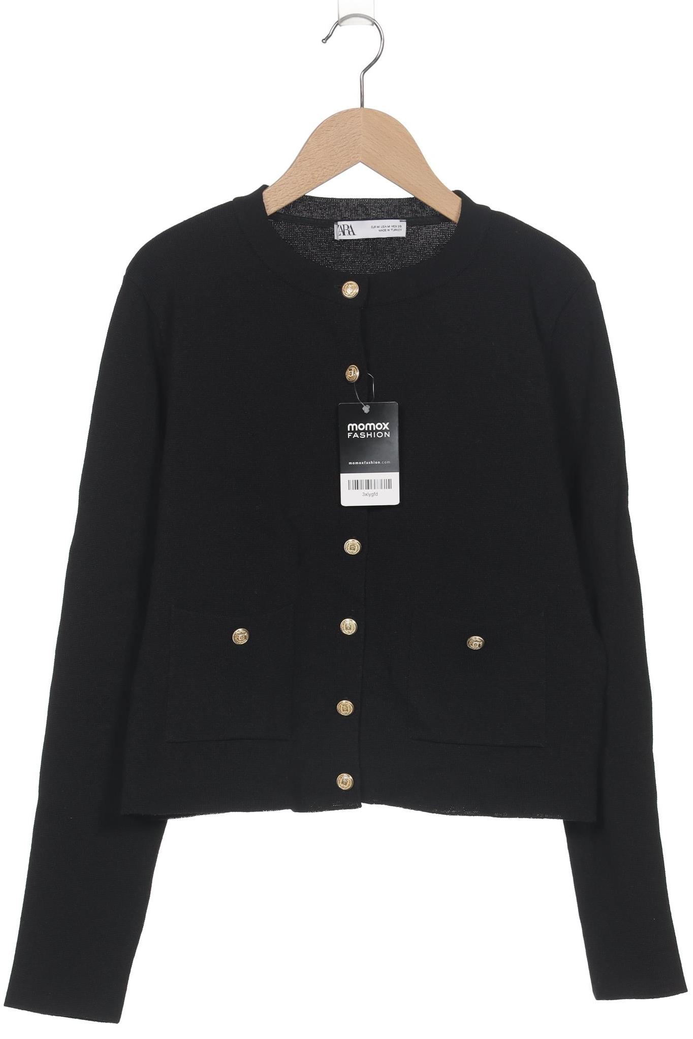 

Zara Damen Strickjacke, schwarz, Gr. 38