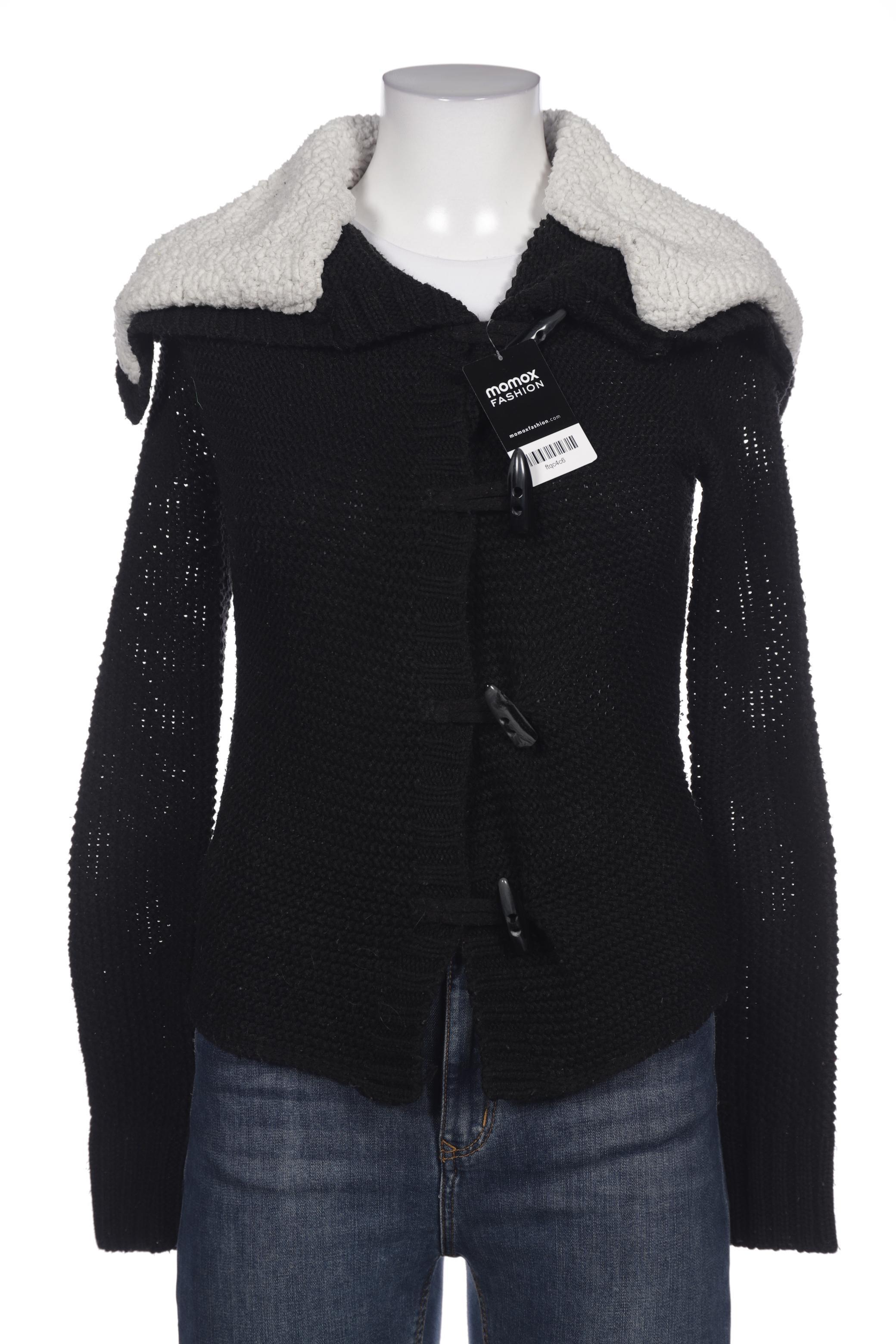 

ZARA Damen Strickjacke, schwarz