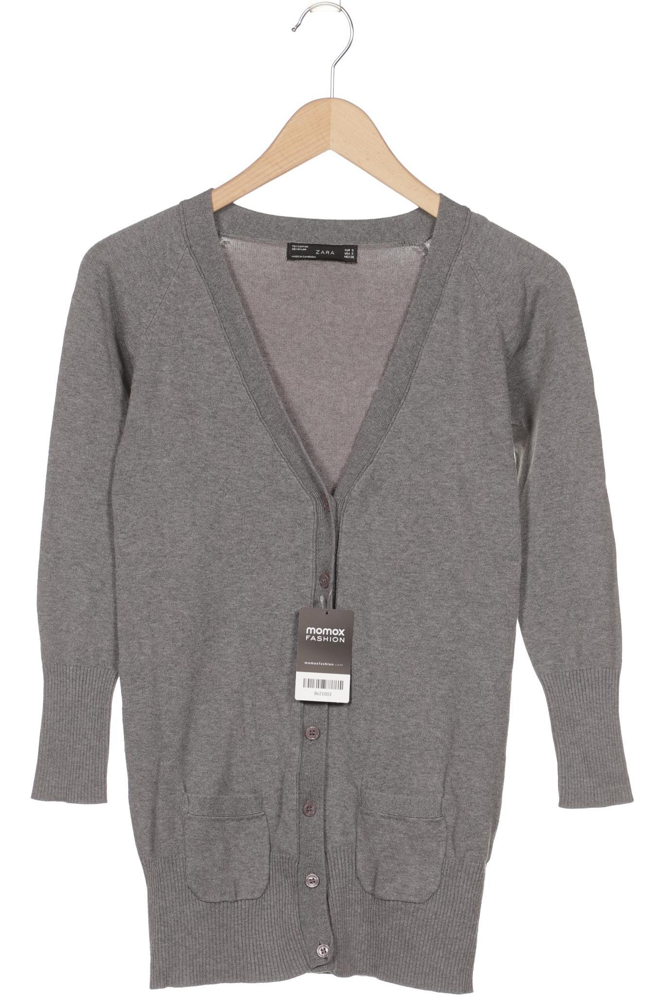 

Zara Damen Strickjacke, grau, Gr. 36