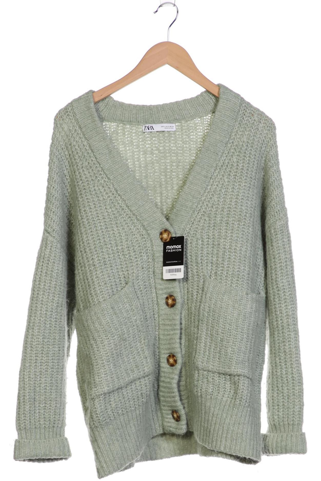 

Zara Damen Strickjacke, grün, Gr. 36