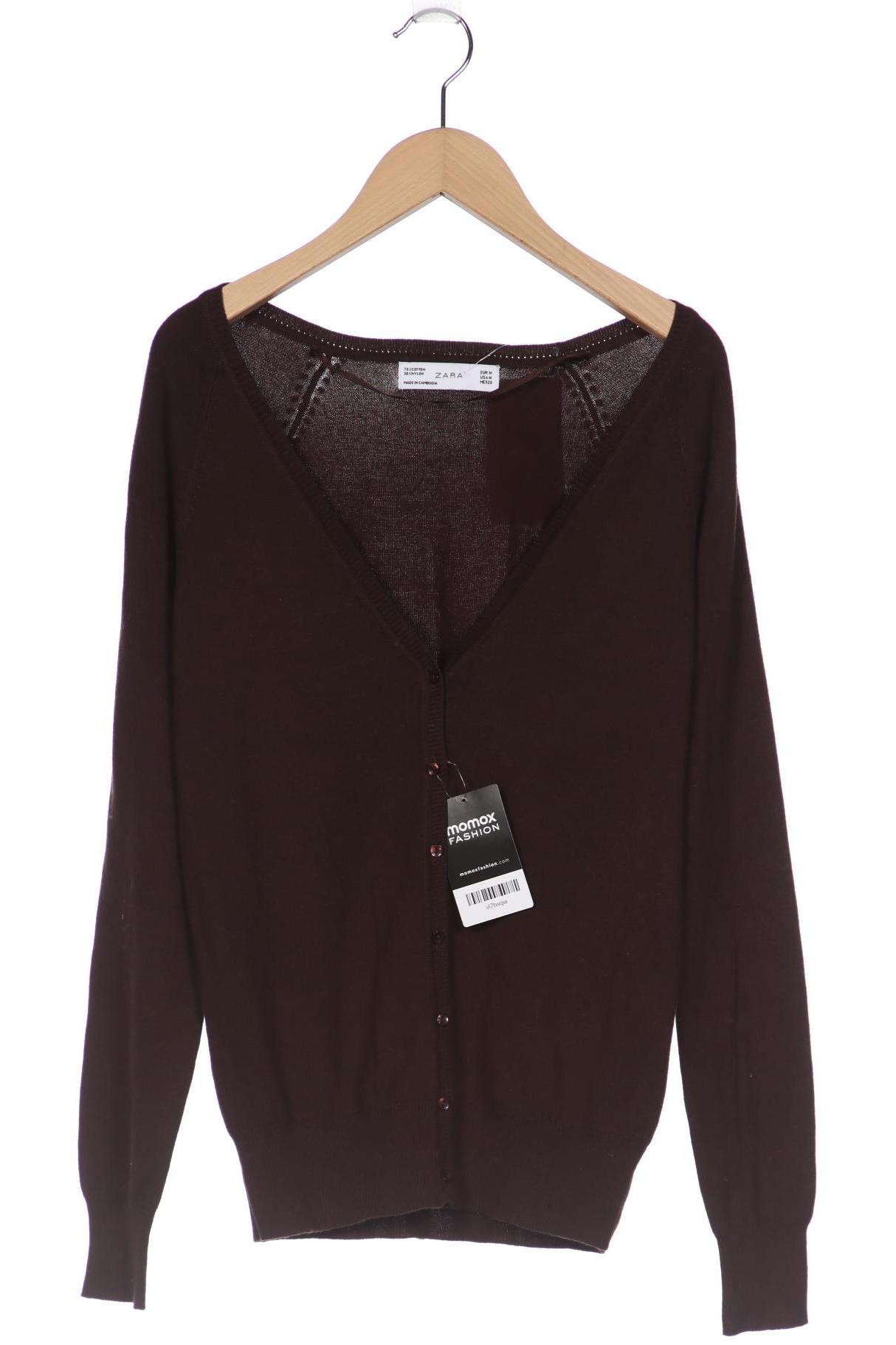 

ZARA Damen Strickjacke, braun