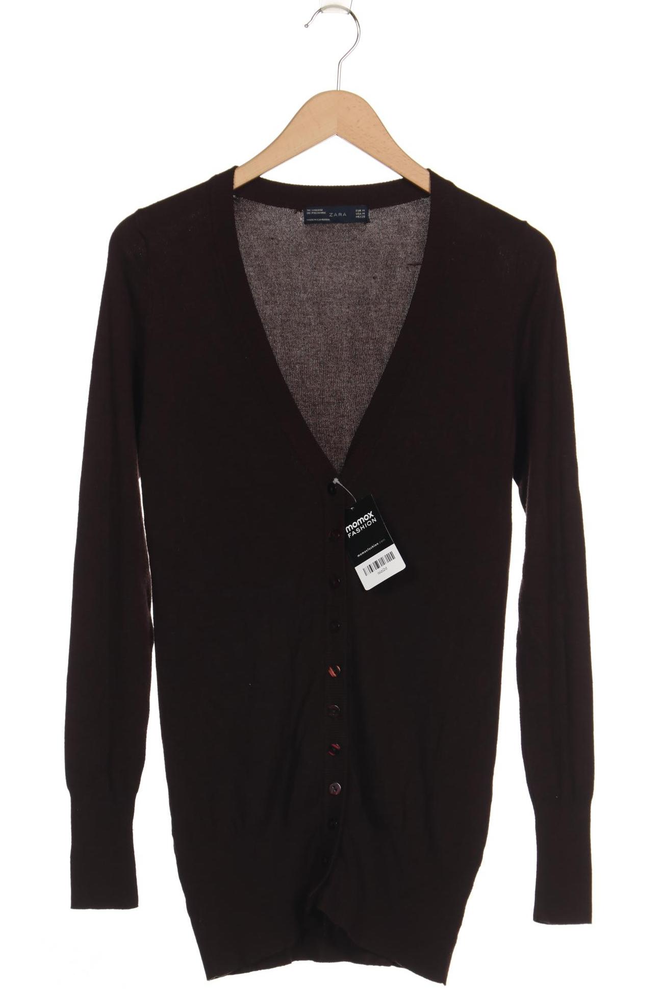 

Zara Damen Strickjacke, braun, Gr. 38