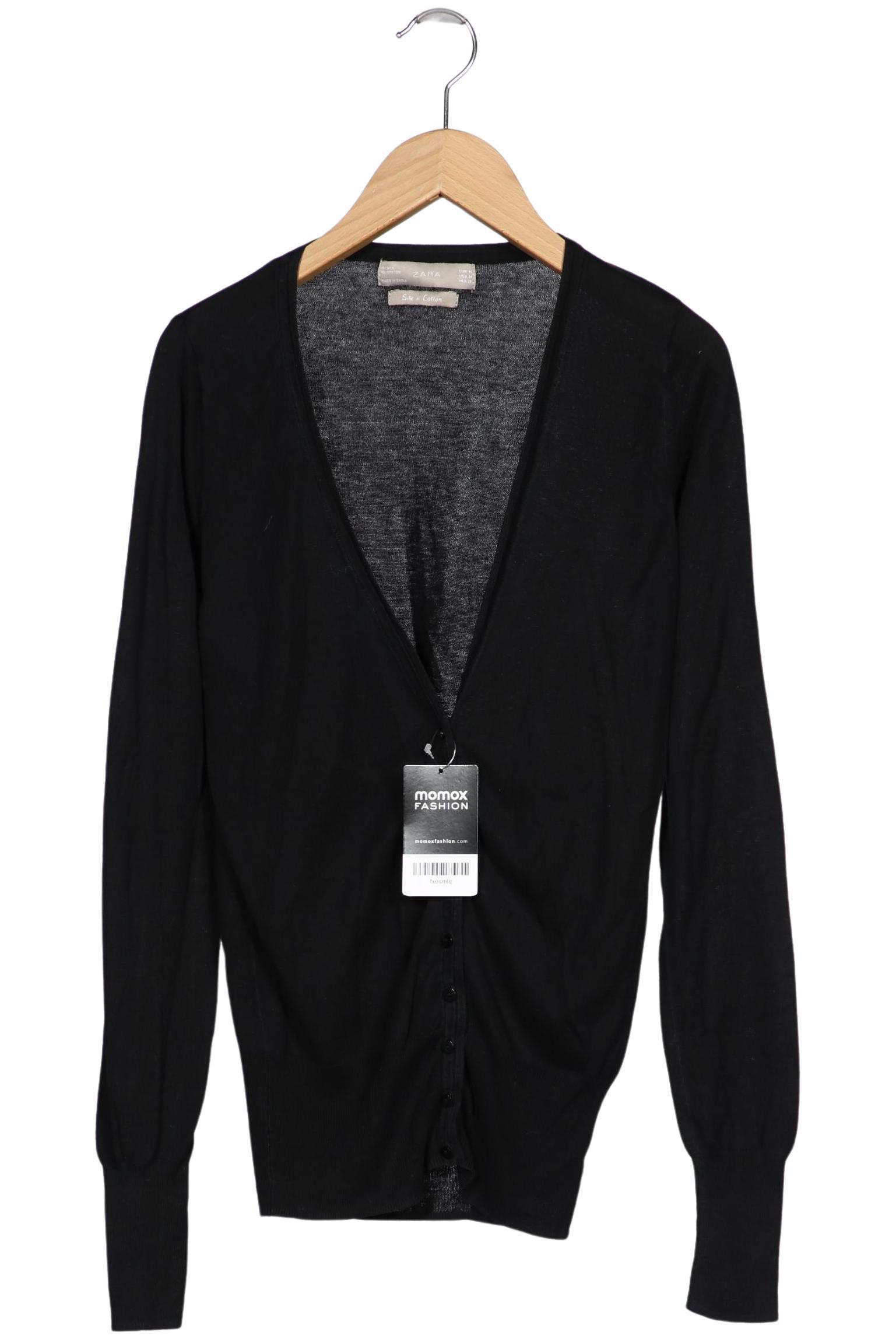 

Zara Damen Strickjacke, schwarz, Gr. 38