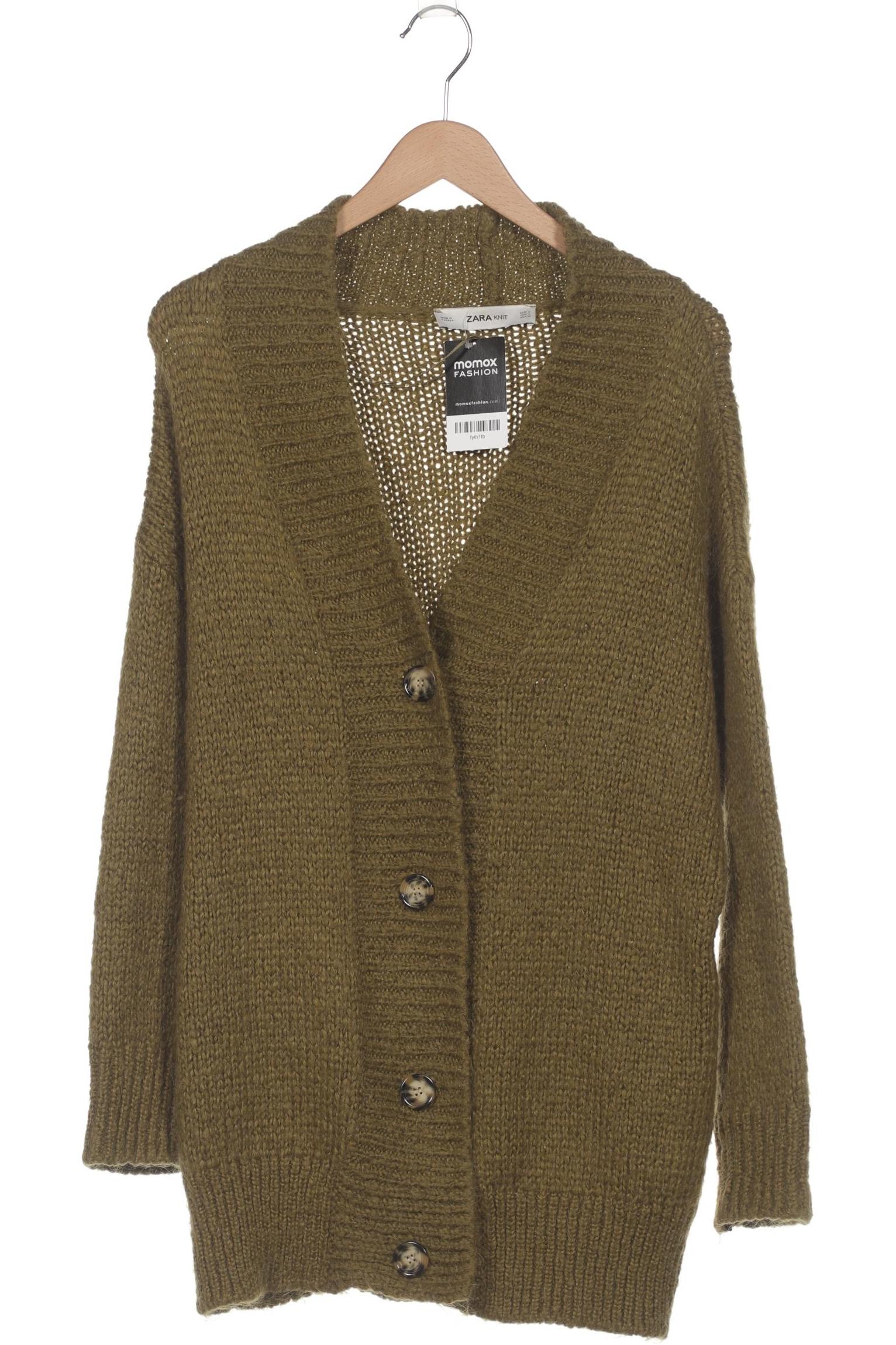 

Zara Damen Strickjacke, grün, Gr. 36