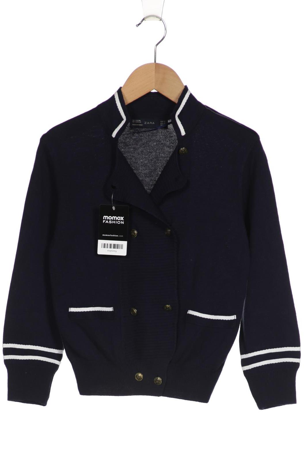 

Zara Damen Strickjacke, marineblau, Gr. 36
