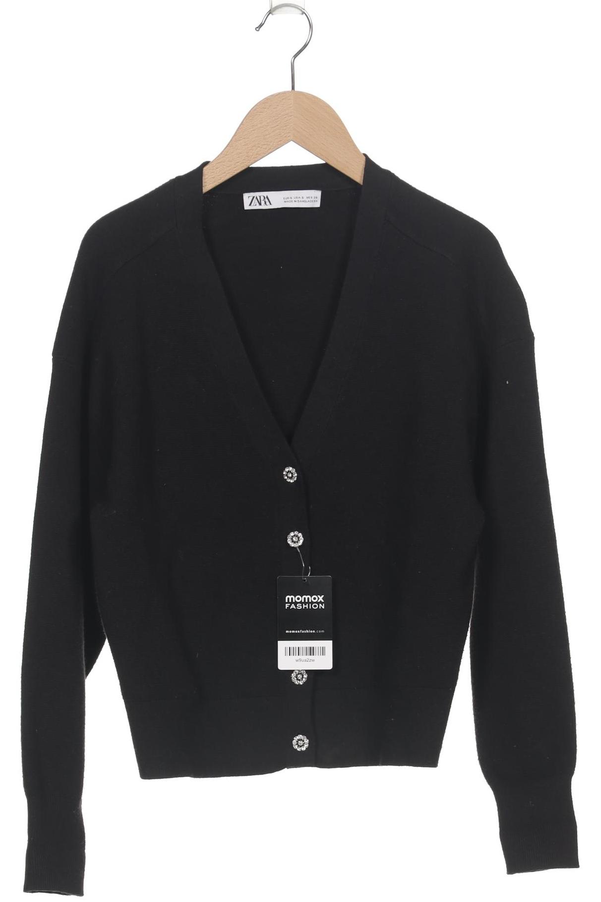 

Zara Damen Strickjacke, schwarz, Gr. 36