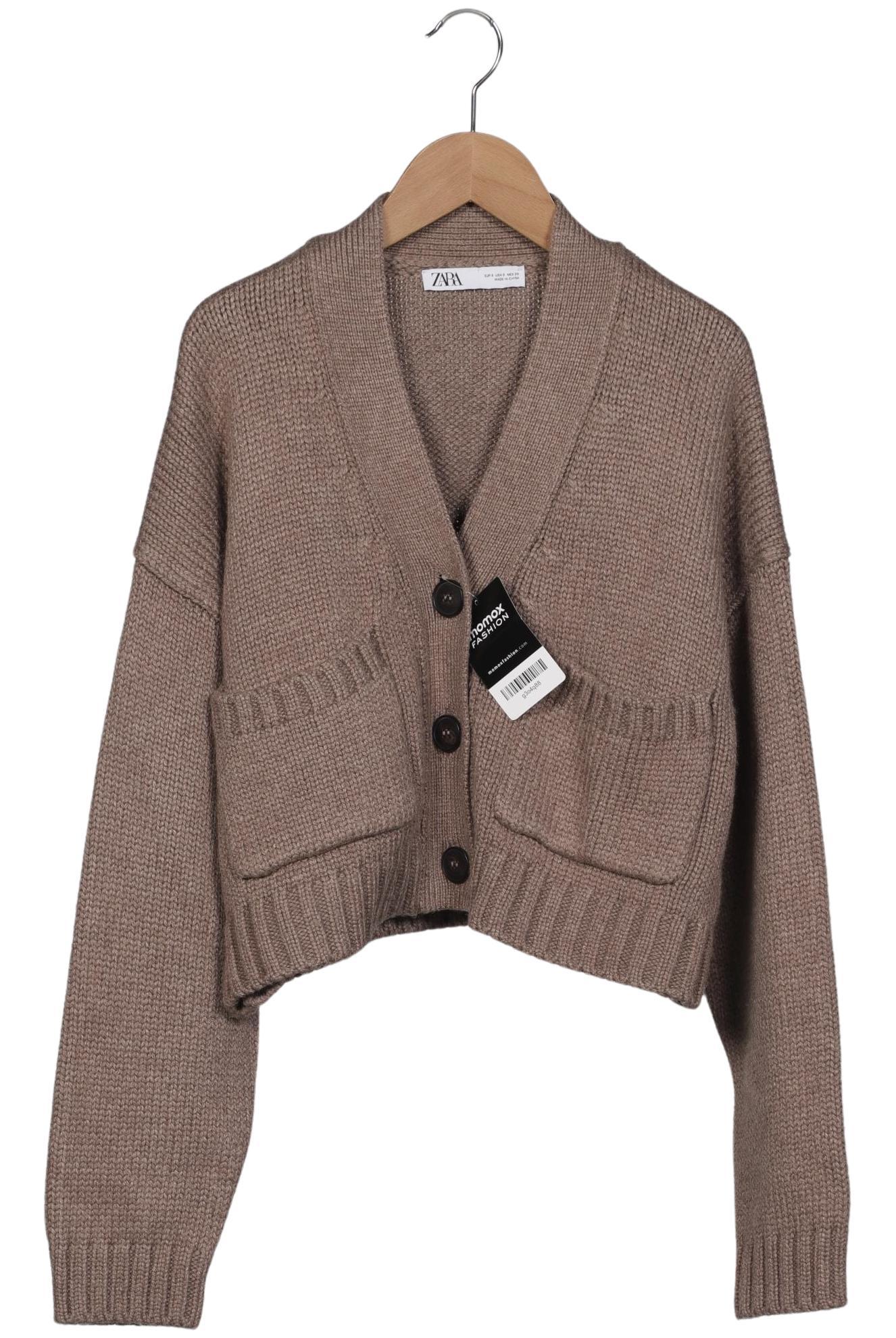 

Zara Damen Strickjacke, beige, Gr. 36