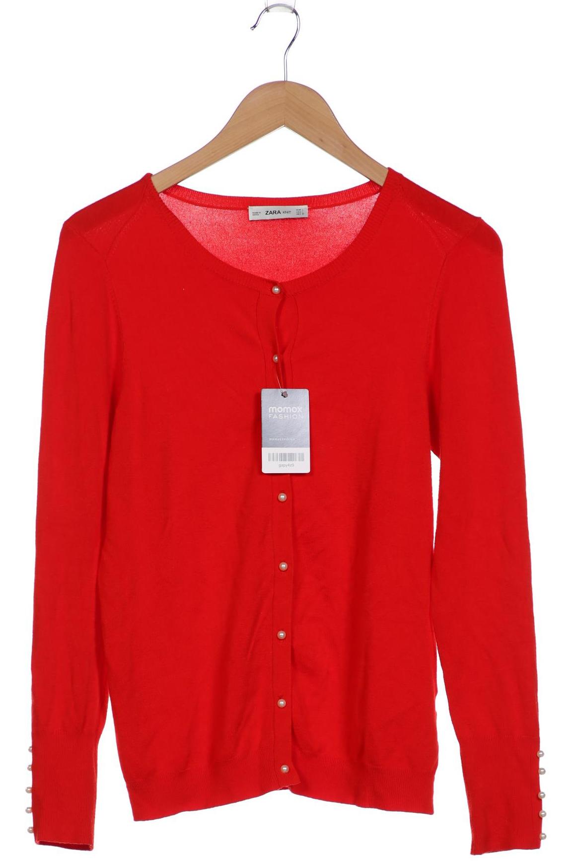 

Zara Damen Strickjacke, rot, Gr. 42