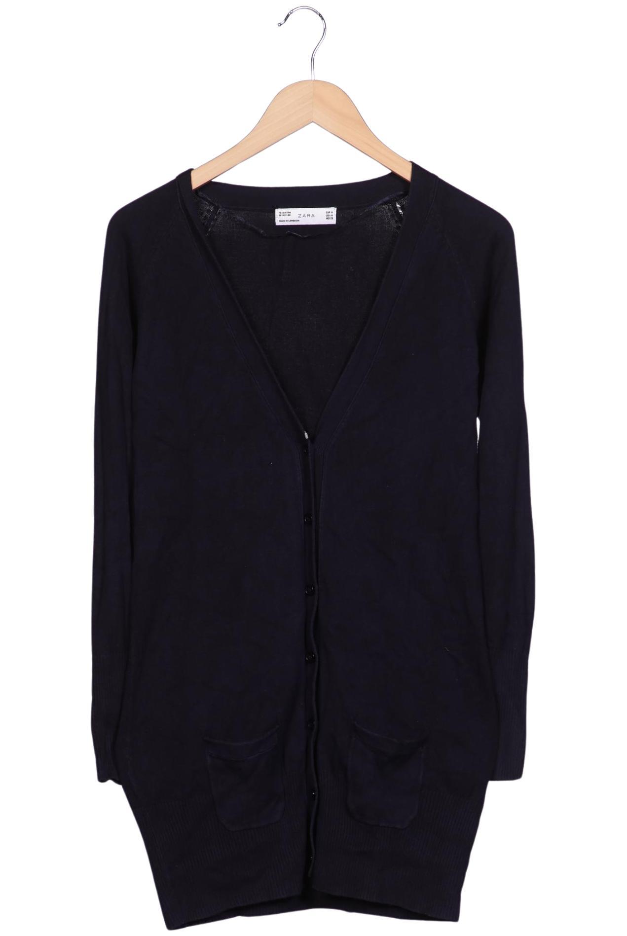 

Zara Damen Strickjacke, marineblau, Gr. 38