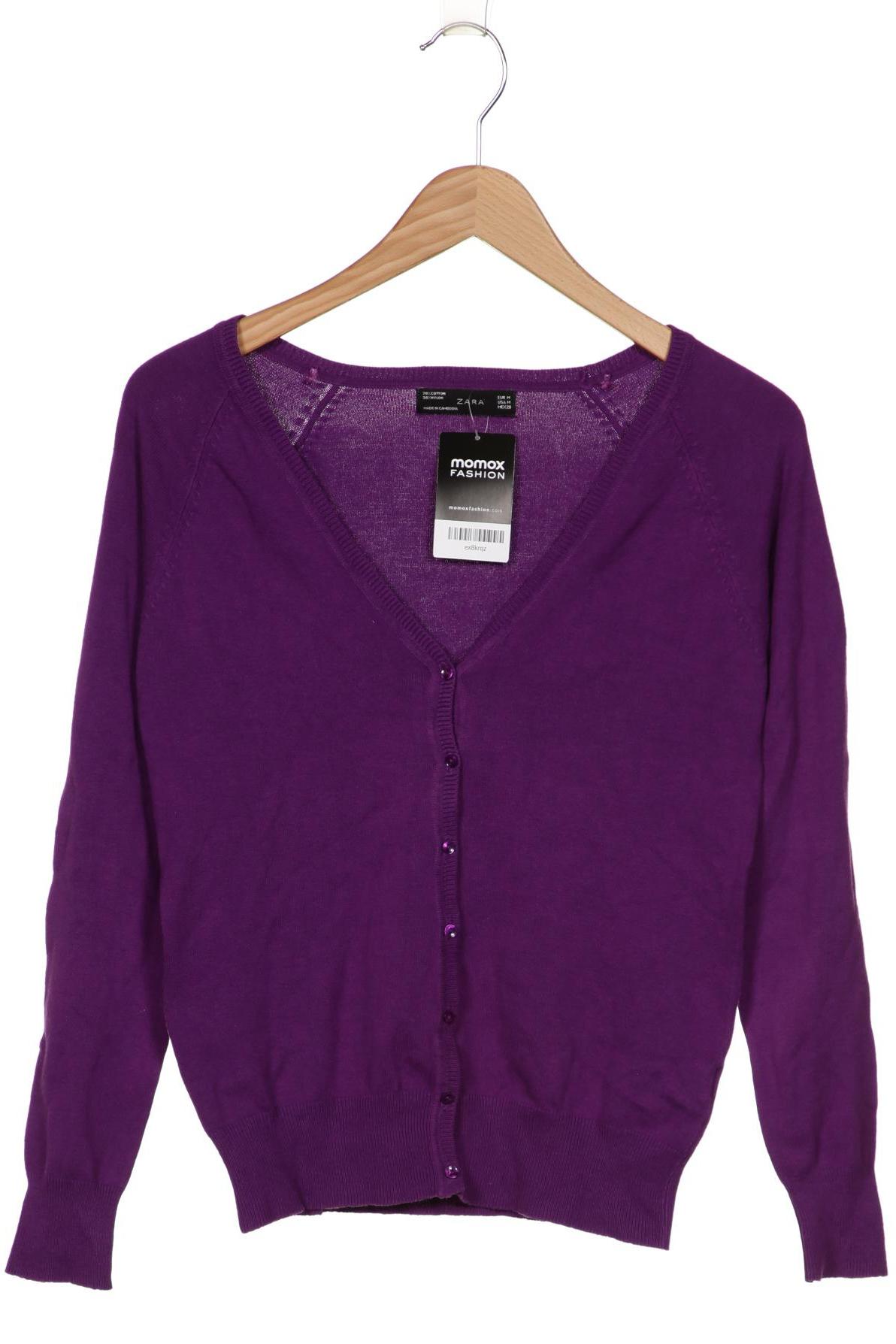 

Zara Damen Strickjacke, flieder, Gr. 38
