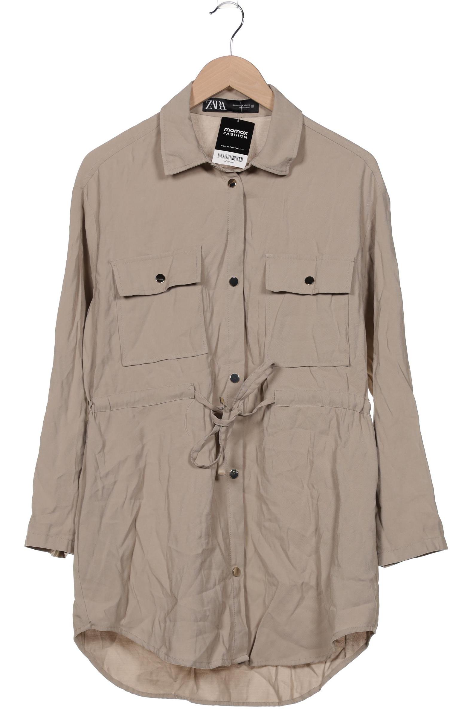 

ZARA Damen Strickjacke, beige