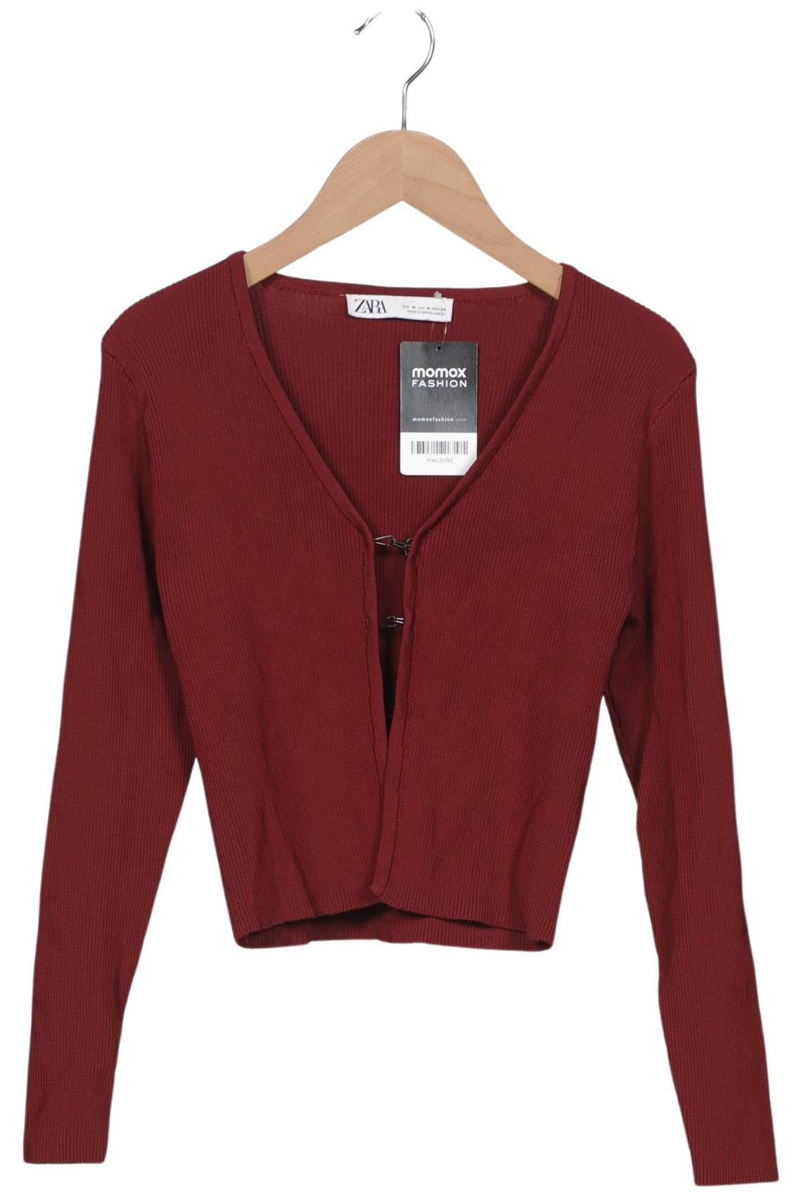 

Zara Damen Strickjacke, bordeaux, Gr. 38