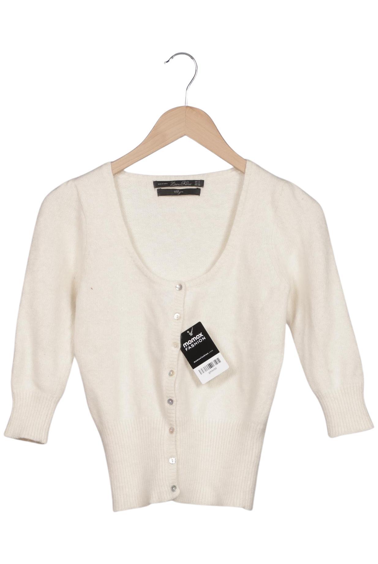 

Zara Damen Strickjacke, cremeweiß, Gr. 36