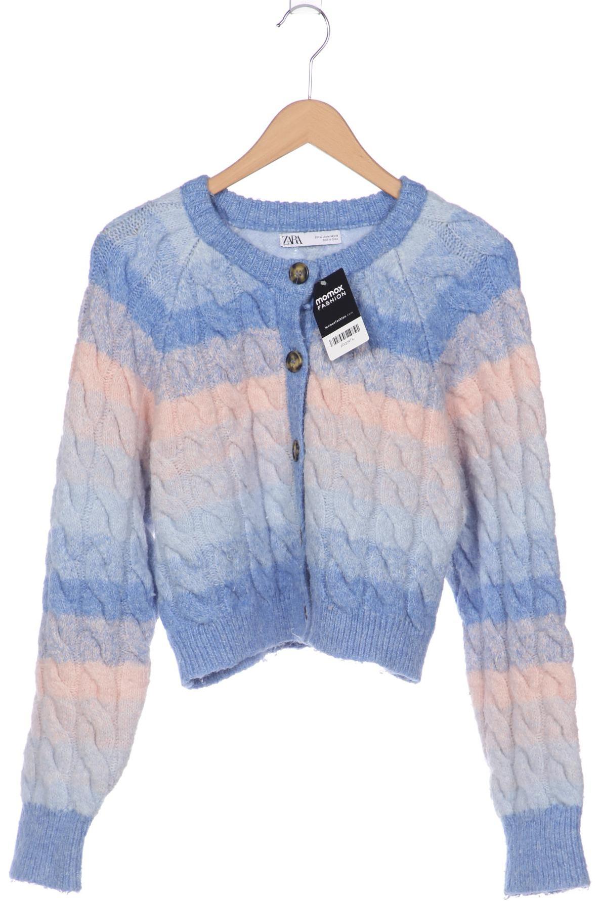 

Zara Damen Strickjacke, blau, Gr. 38