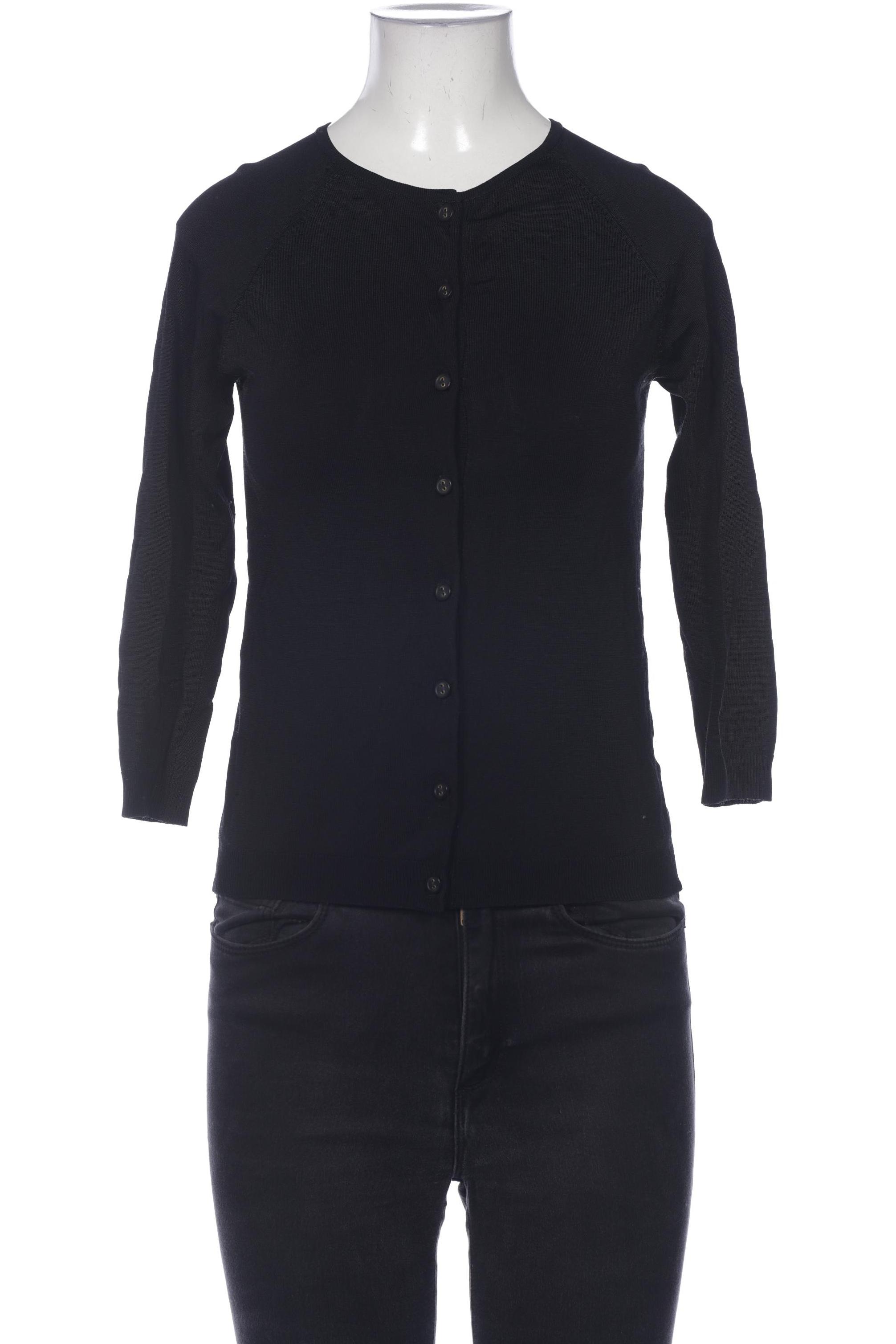

ZARA Damen Strickjacke, schwarz