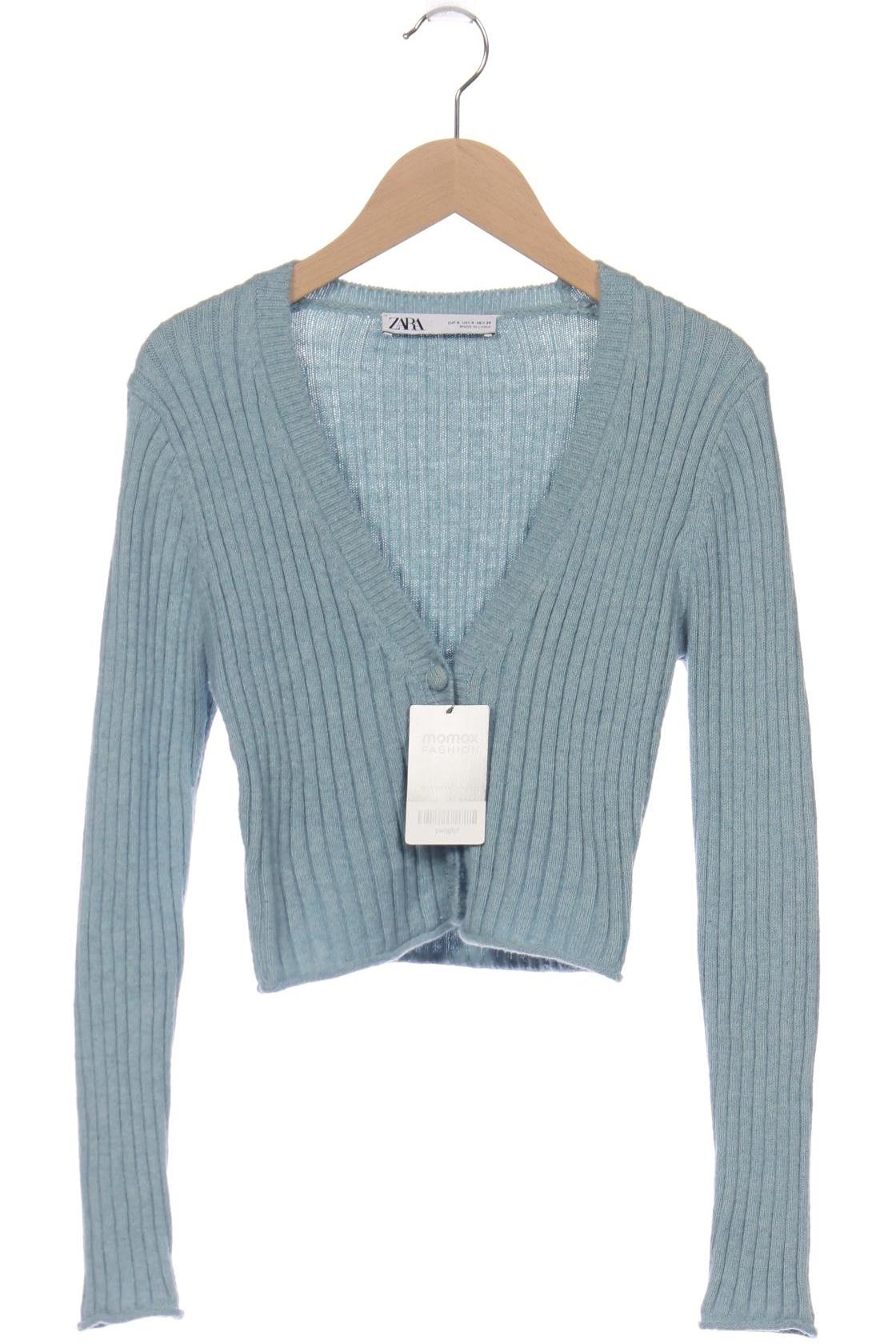 

Zara Damen Strickjacke, hellblau, Gr. 36