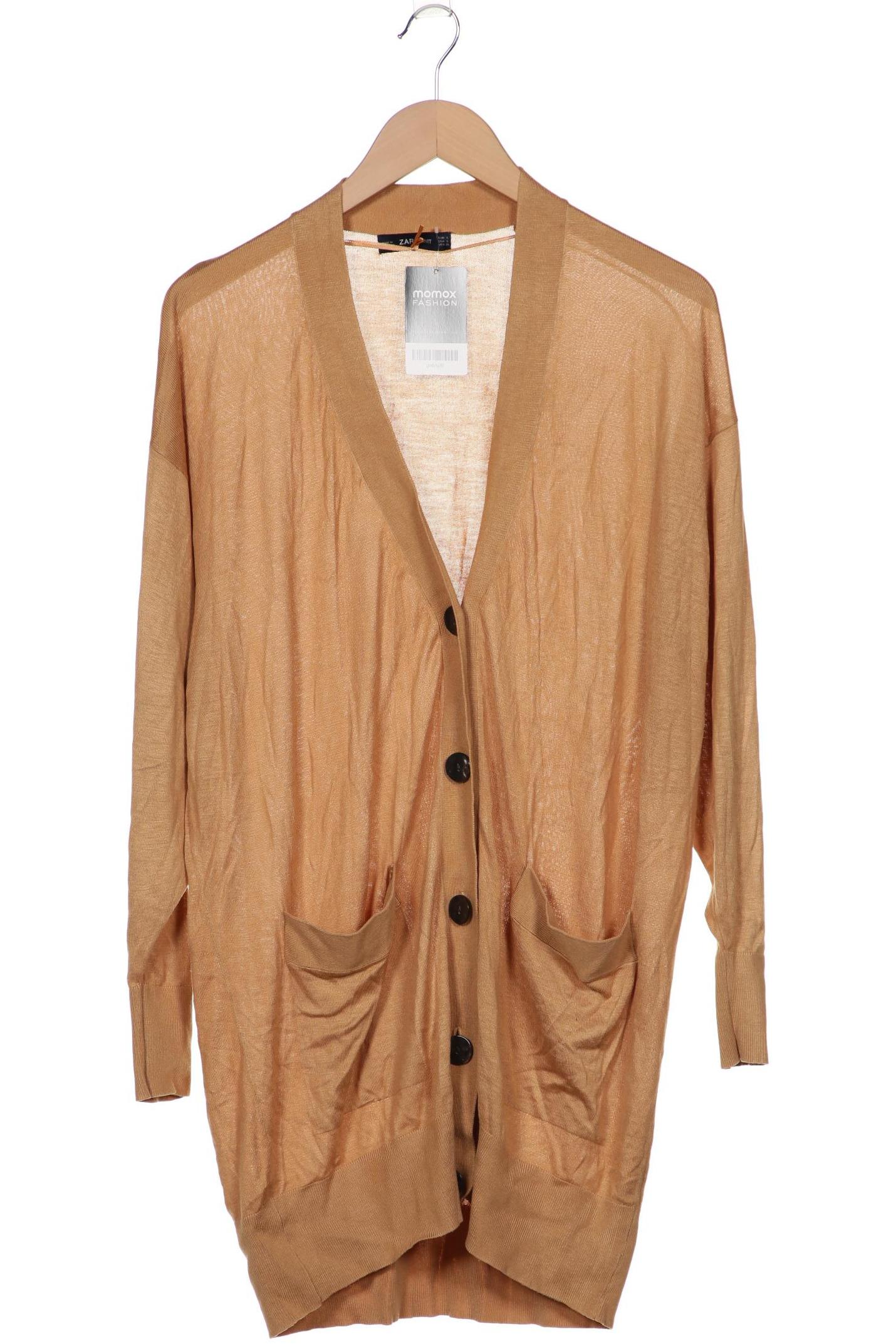 

Zara Damen Strickjacke, beige, Gr. 36