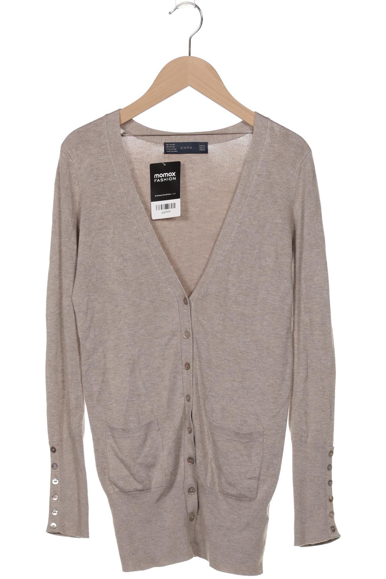 

Zara Damen Strickjacke, beige, Gr. 36