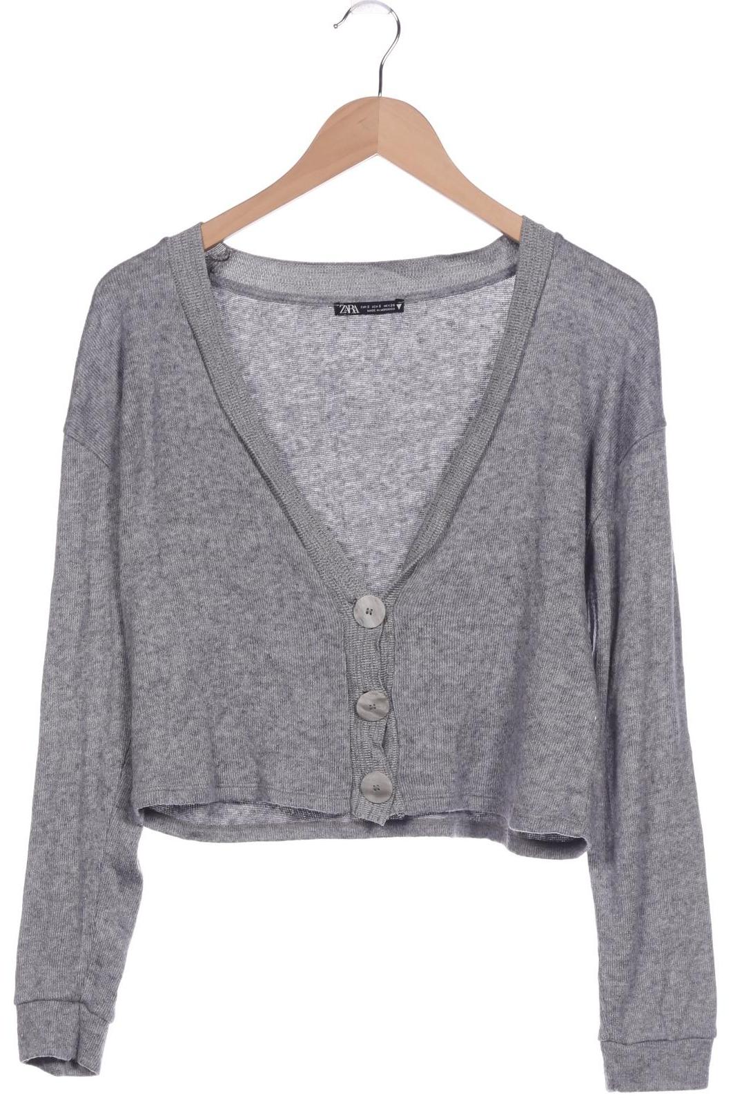 

Zara Damen Strickjacke, grau, Gr. 36
