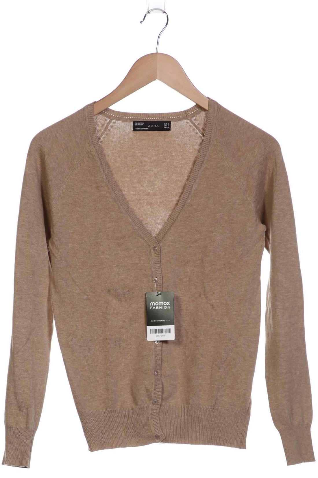 

Zara Damen Strickjacke, beige, Gr. 36