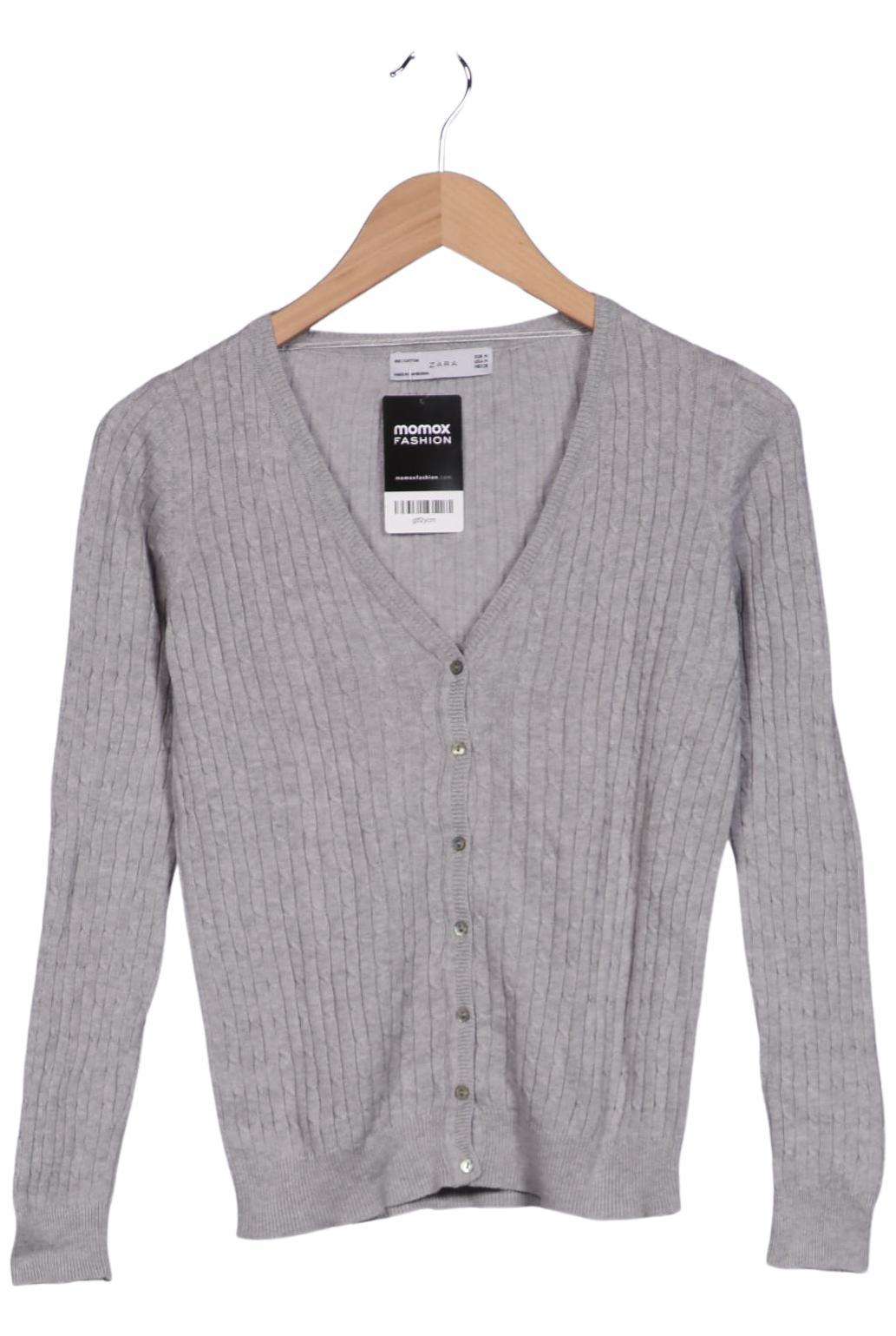 

Zara Damen Strickjacke, grau, Gr. 38