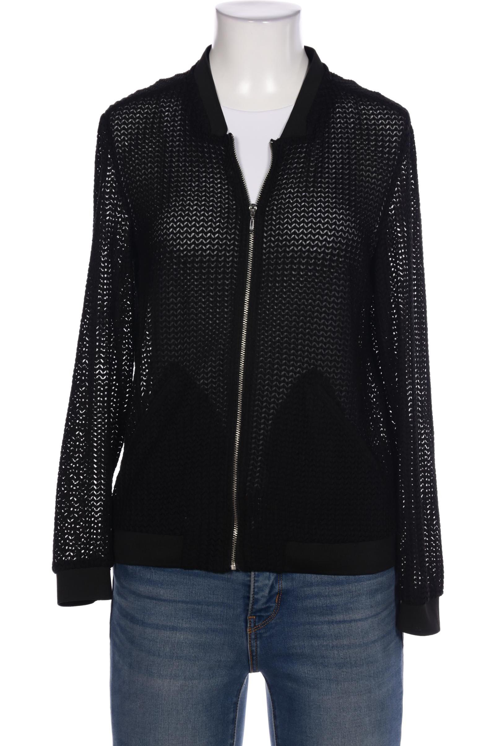 

ZARA Damen Strickjacke, schwarz
