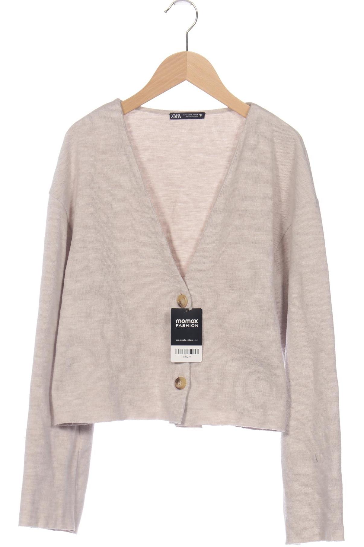 

Zara Damen Strickjacke, beige, Gr. 36