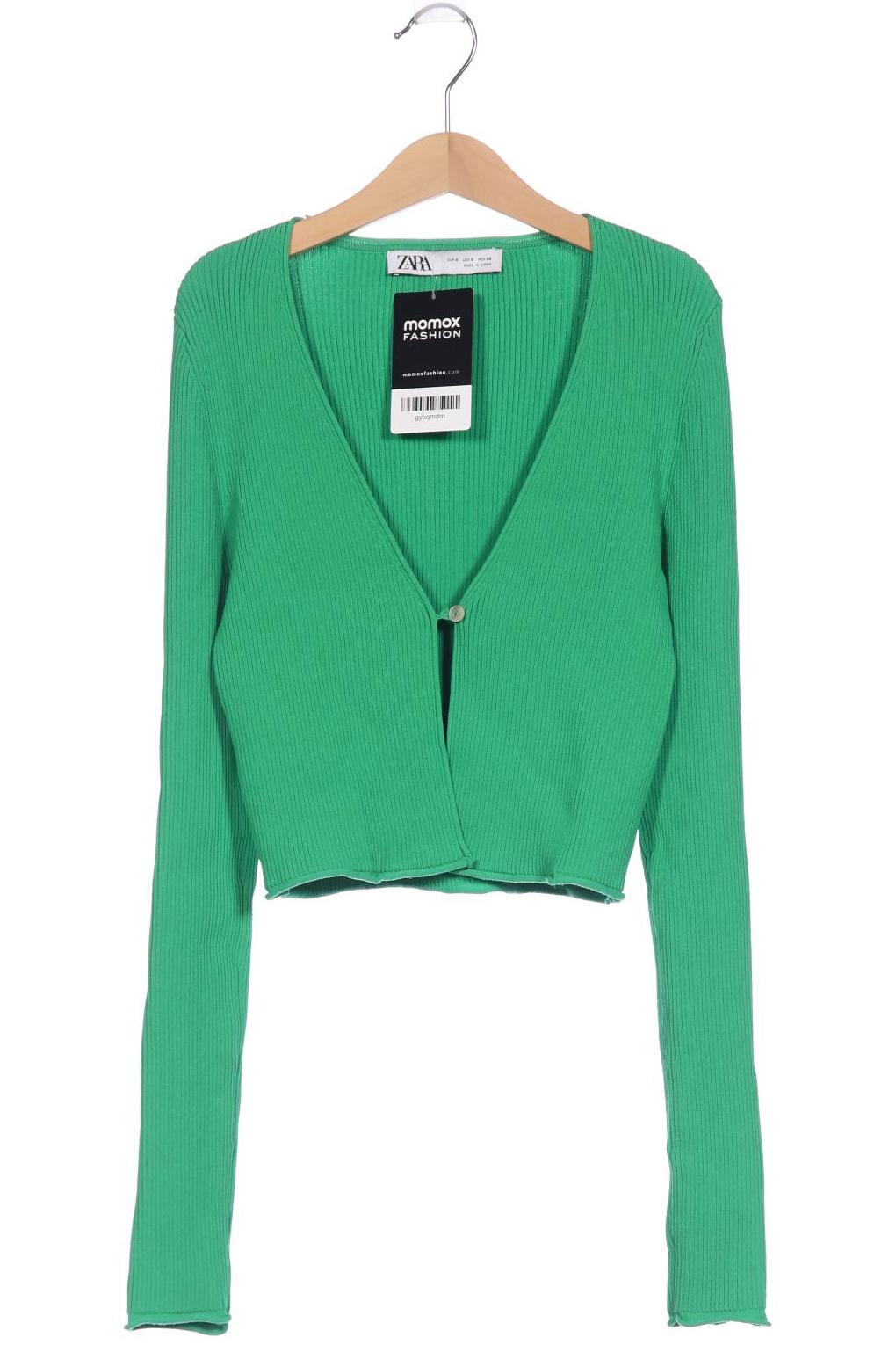 

Zara Damen Strickjacke, grün, Gr. 36