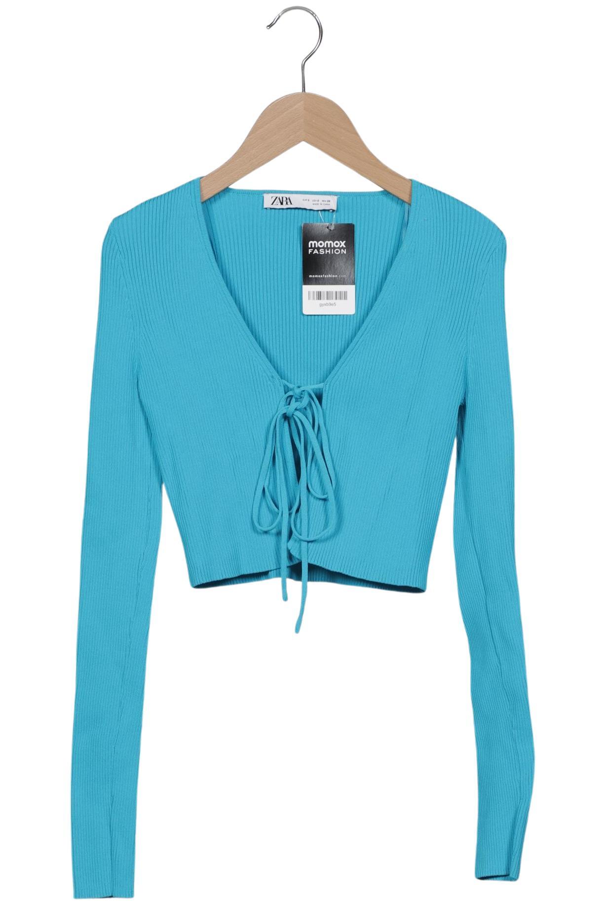 

Zara Damen Strickjacke, türkis, Gr. 36