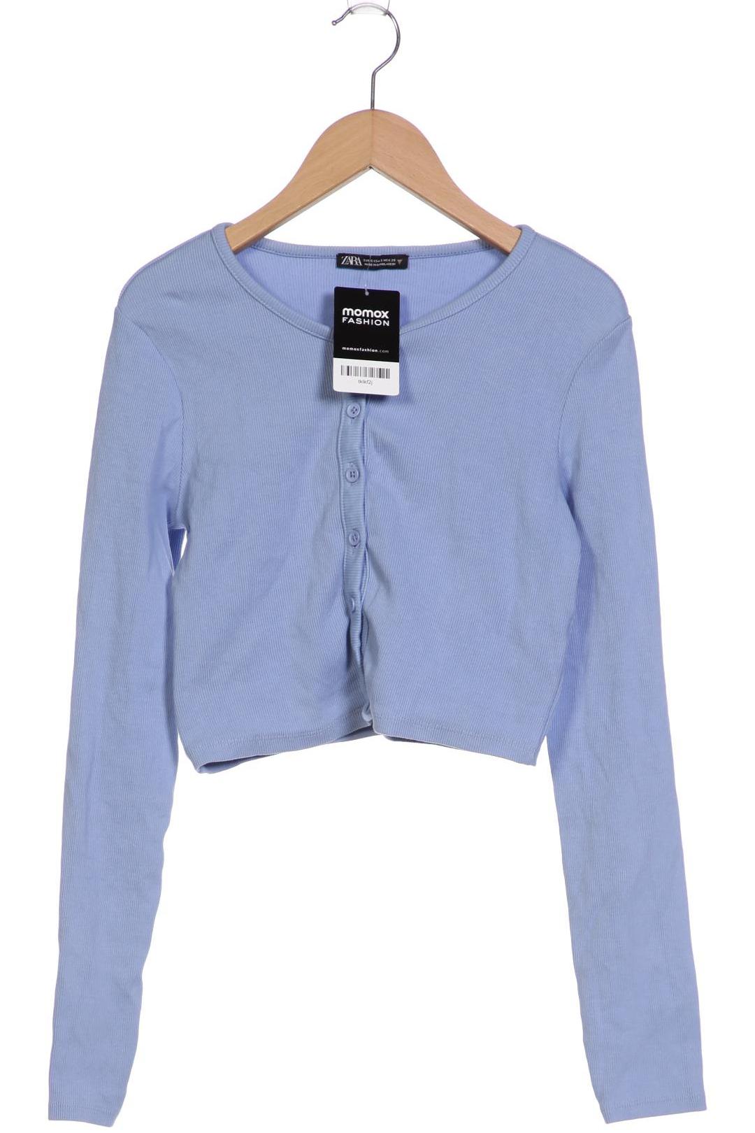 

Zara Damen Strickjacke, blau, Gr. 36
