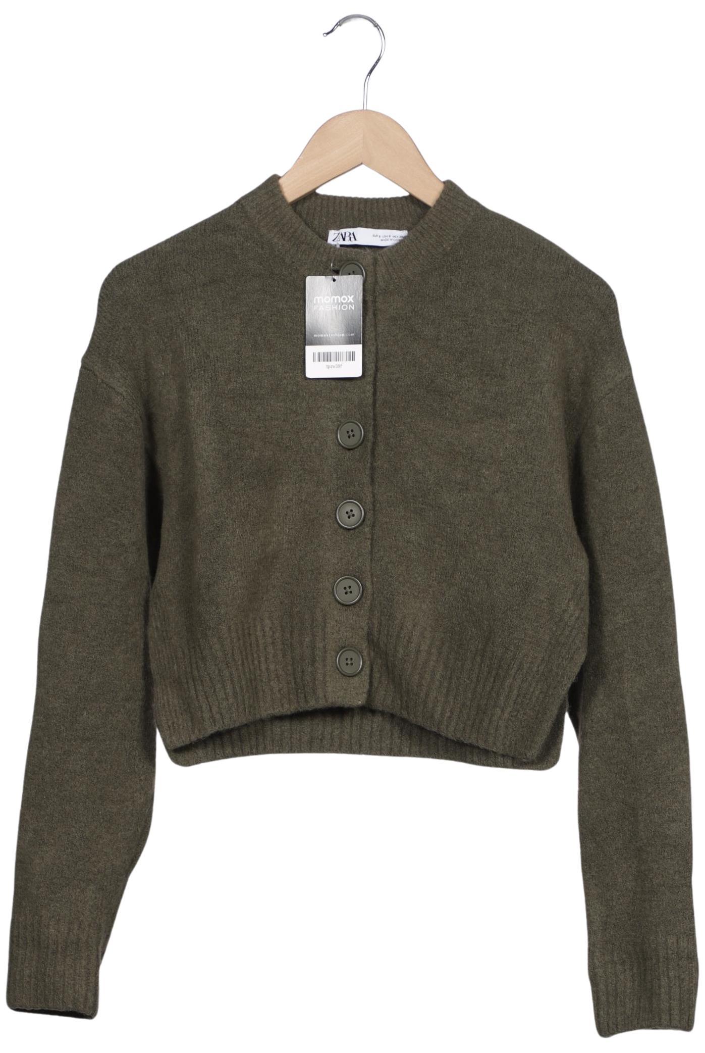 

Zara Damen Strickjacke, grün, Gr. 36
