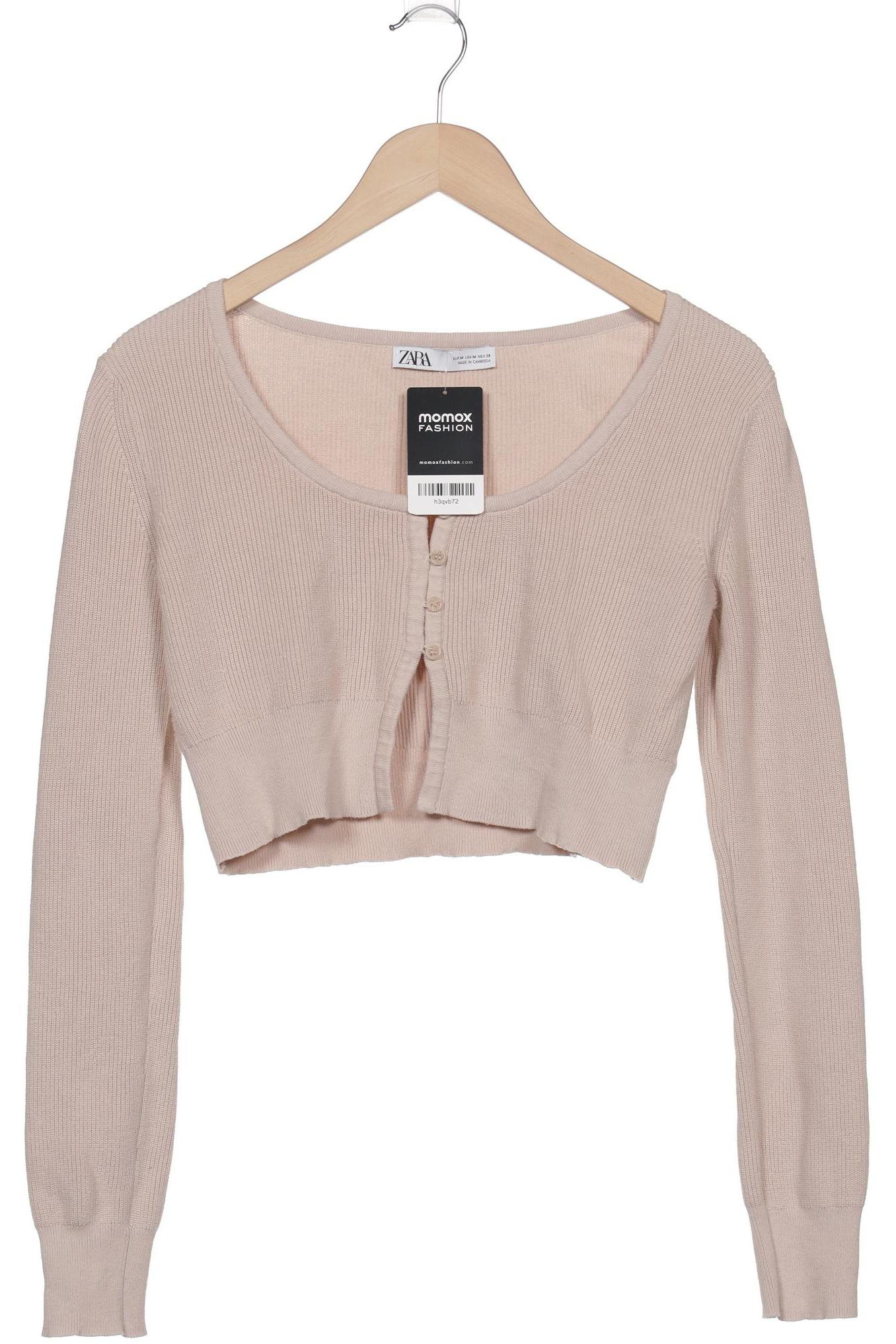 

Zara Damen Strickjacke, beige, Gr. 38
