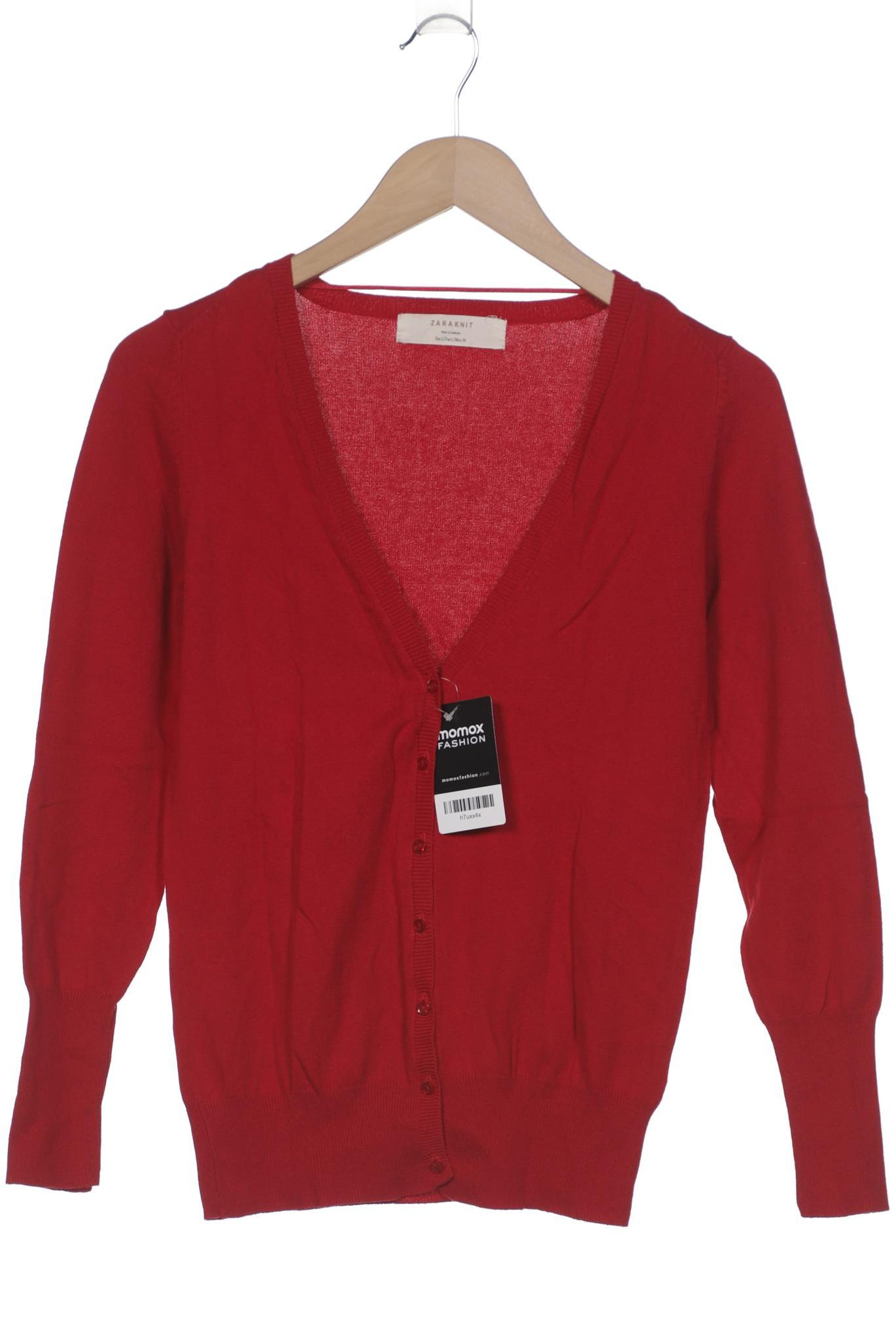 

Zara Damen Strickjacke, rot, Gr. 42