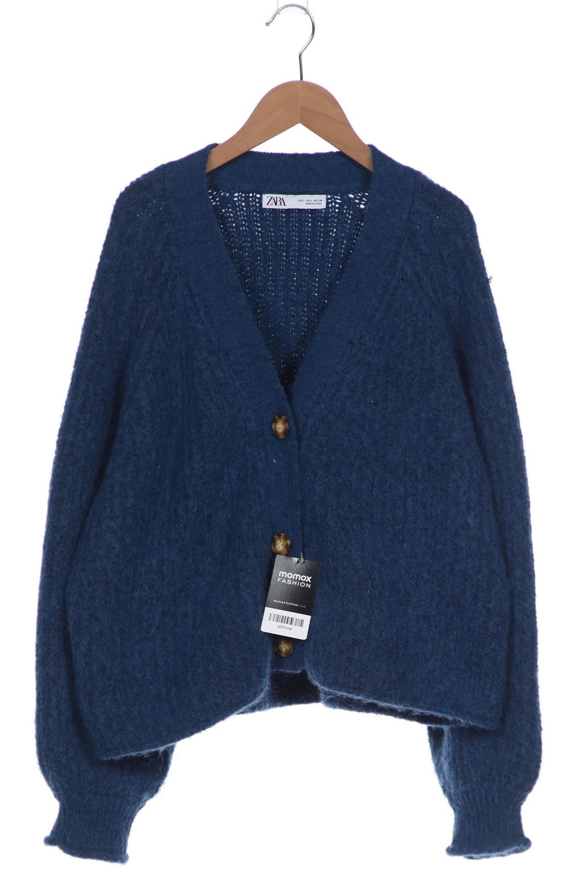 

Zara Damen Strickjacke, blau, Gr. 42