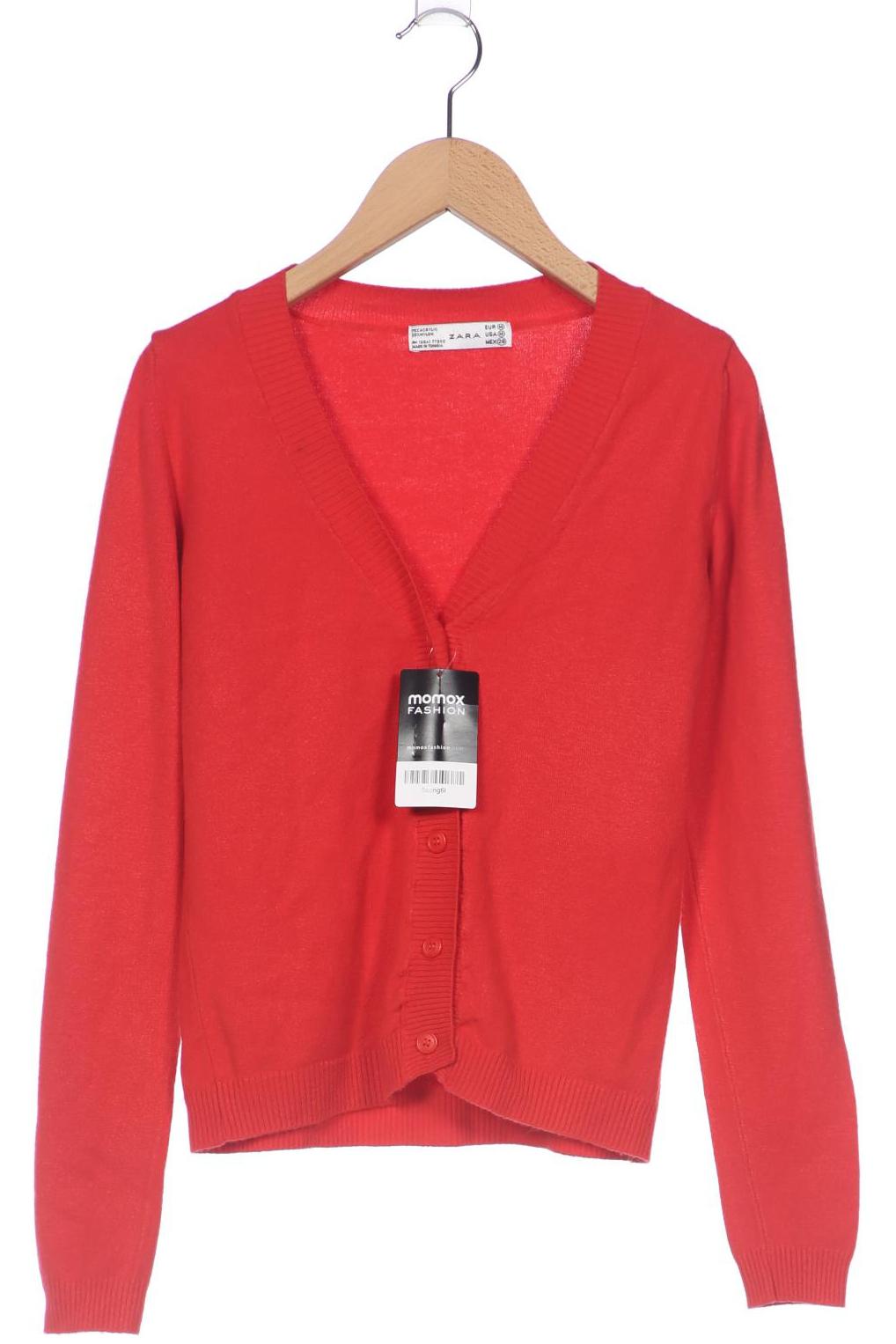 

Zara Damen Strickjacke, rot, Gr. 38