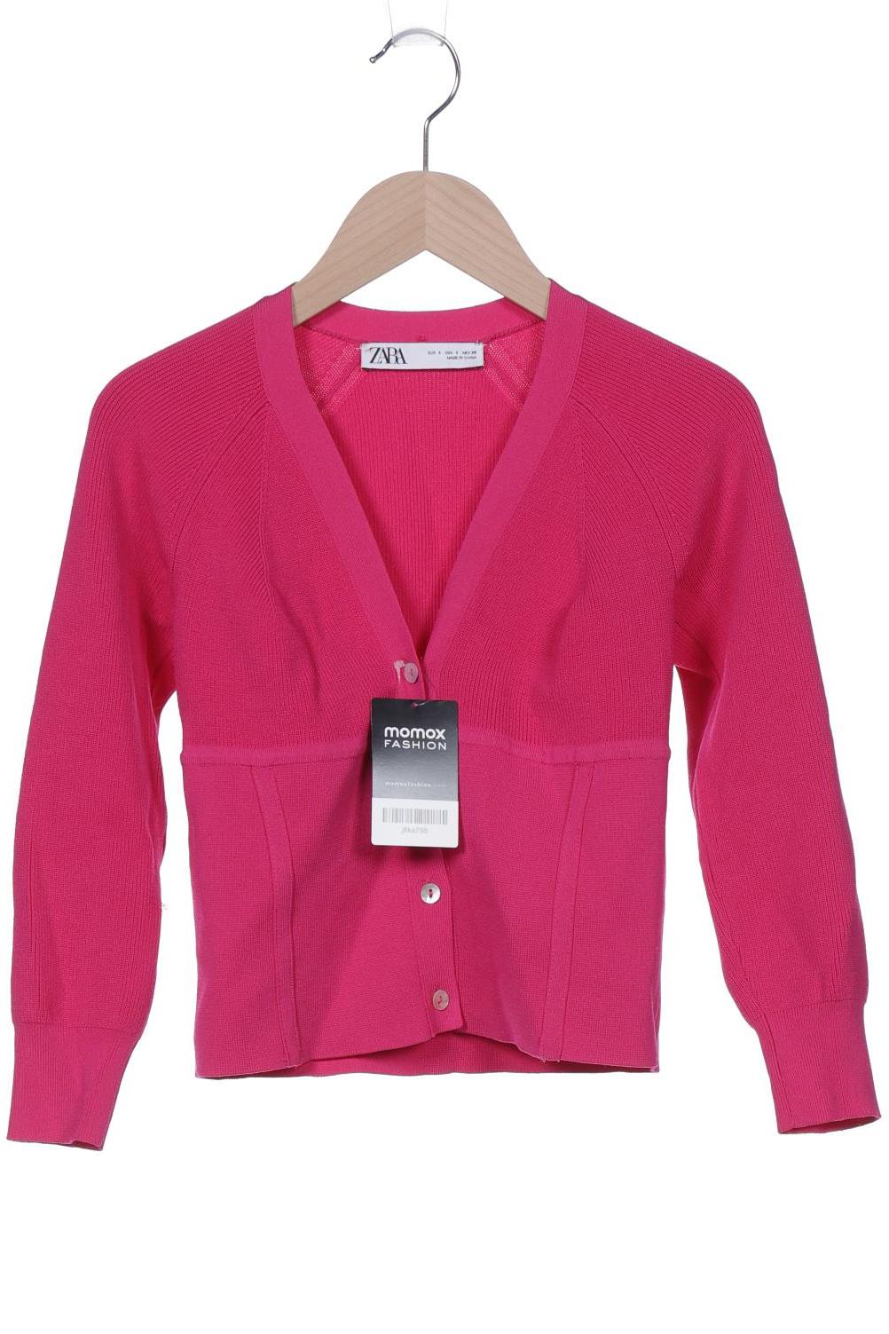 

Zara Damen Strickjacke, pink, Gr. 36