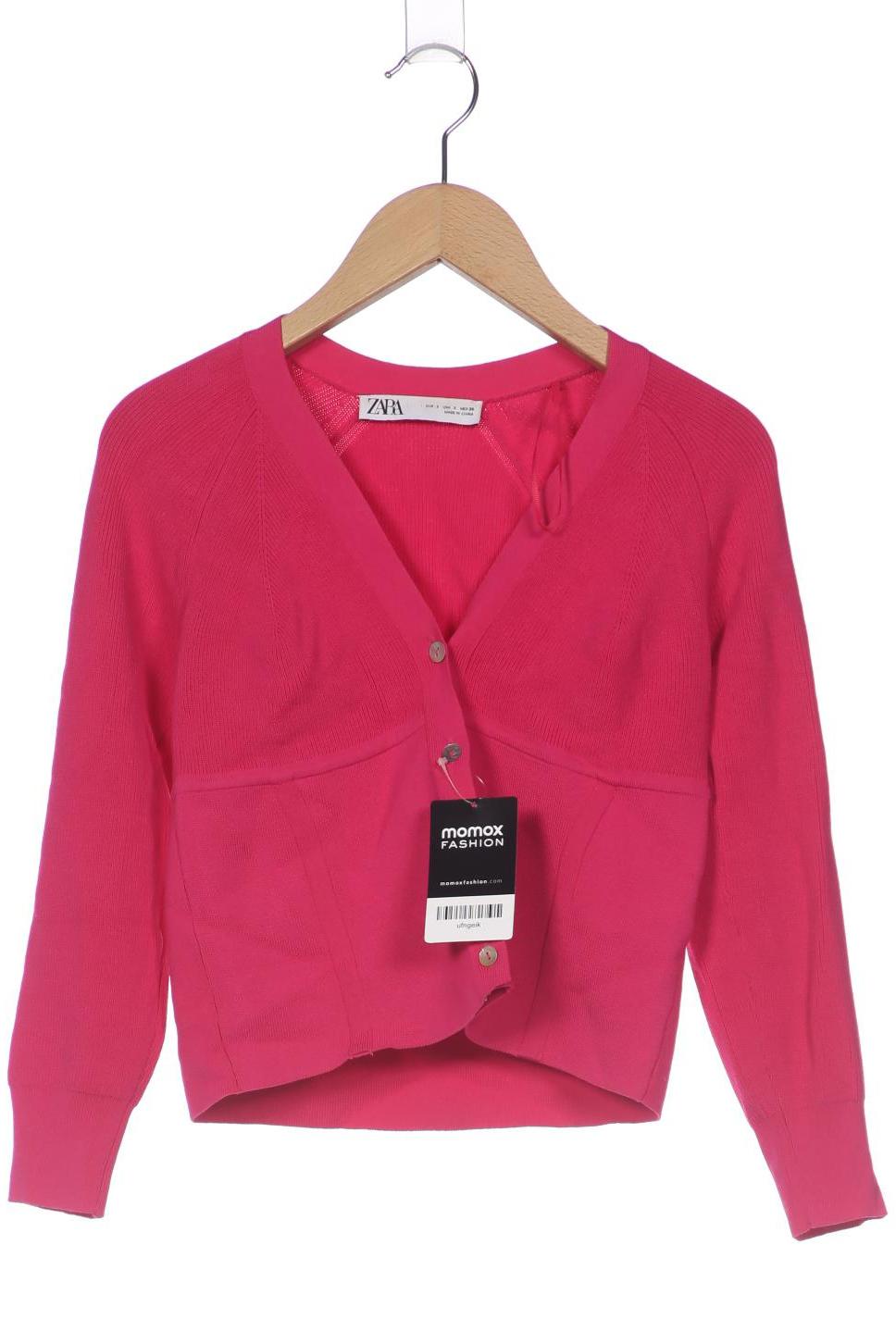 

Zara Damen Strickjacke, pink, Gr. 36