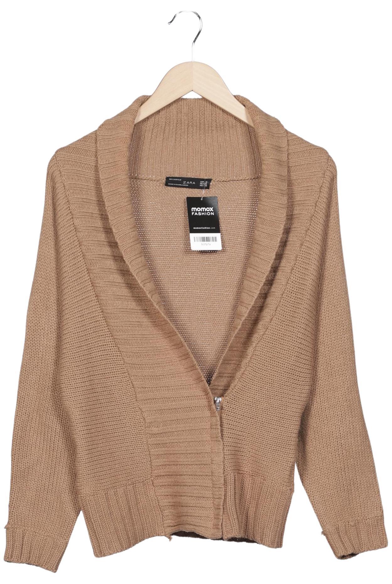 

Zara Damen Strickjacke, beige, Gr. 36