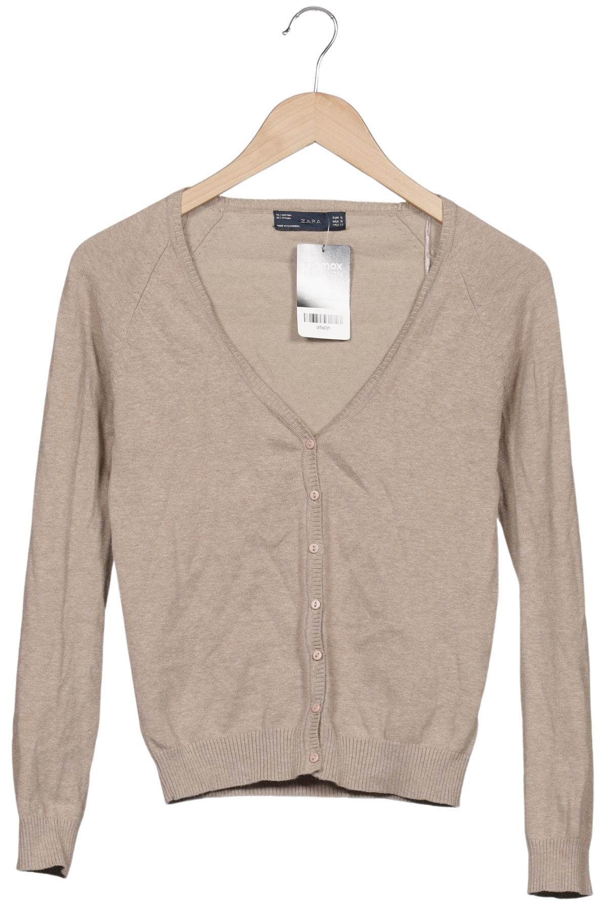 

Zara Damen Strickjacke, beige, Gr. 36