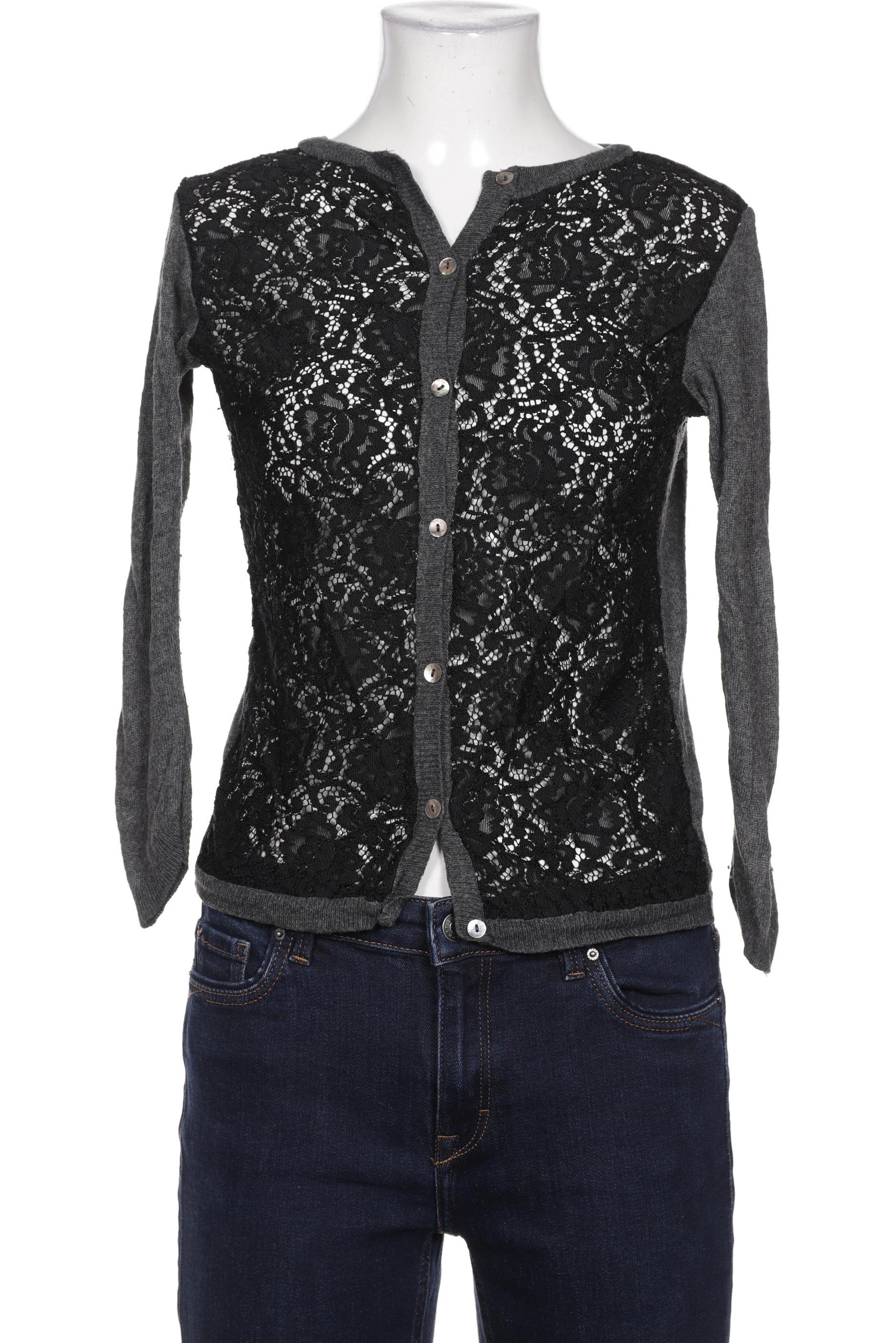 

ZARA Damen Strickjacke, grau