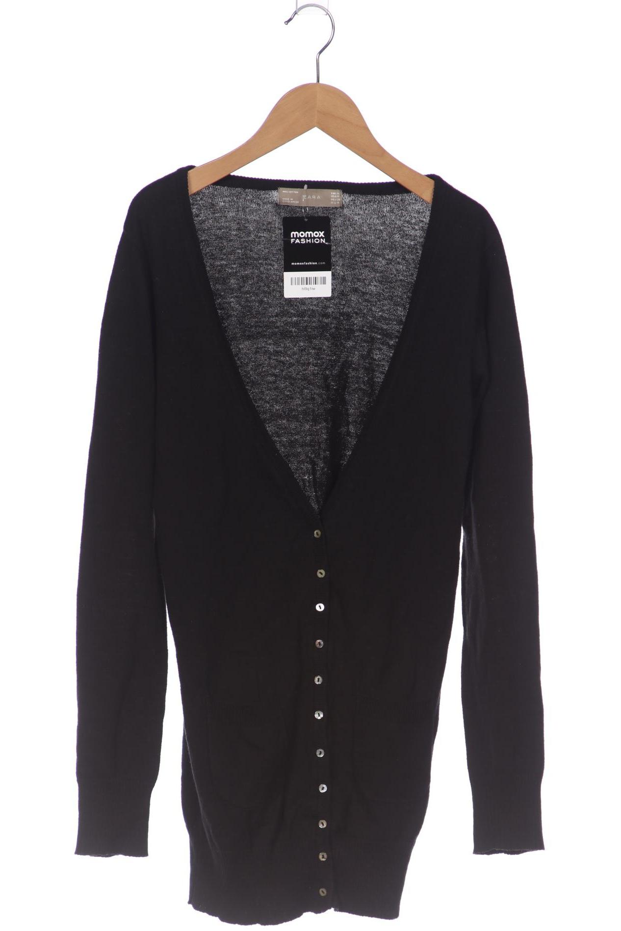 

Zara Damen Strickjacke, schwarz, Gr. 38