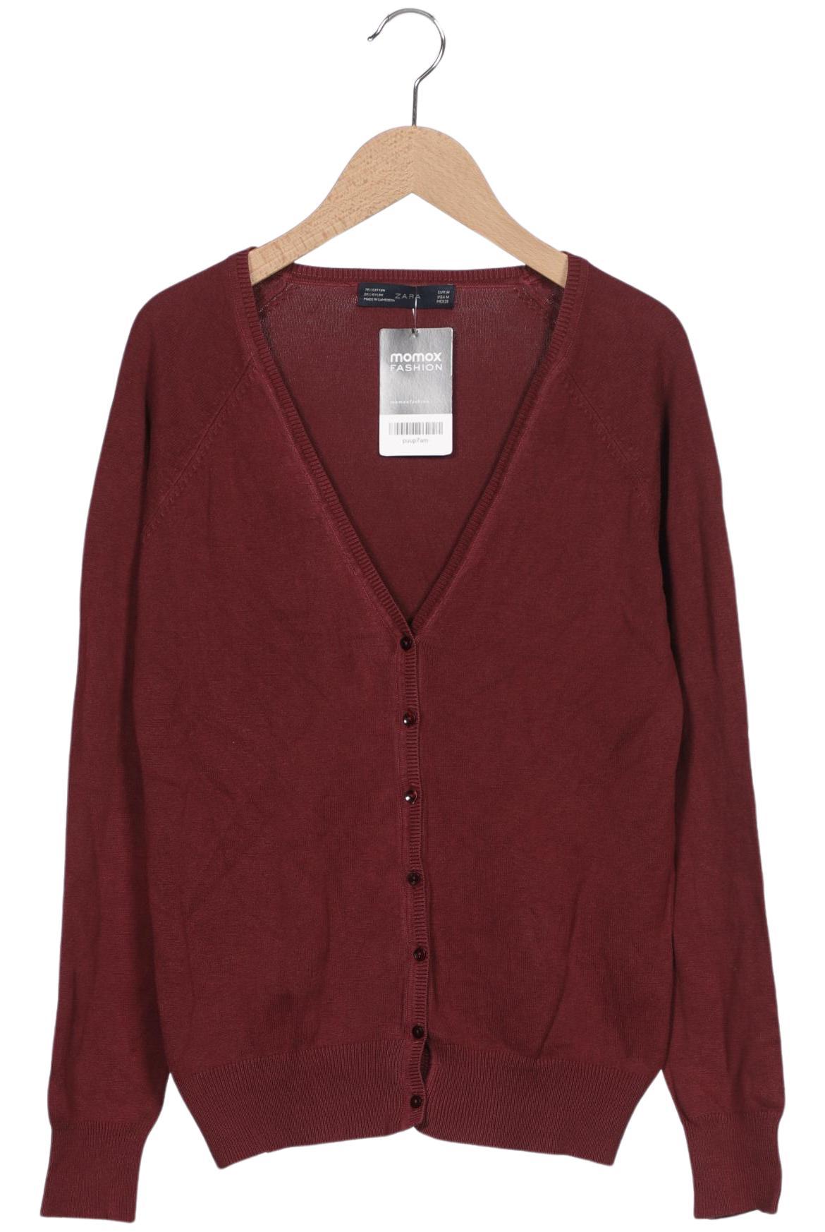 

Zara Damen Strickjacke, bordeaux, Gr. 38