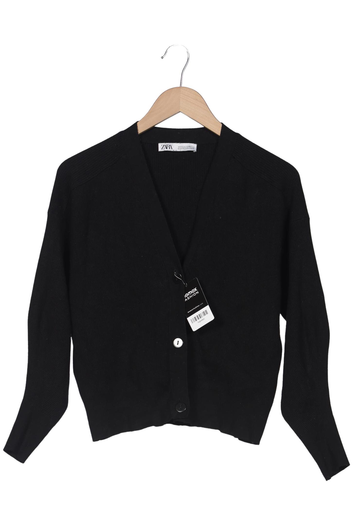 

Zara Damen Strickjacke, schwarz, Gr. 38