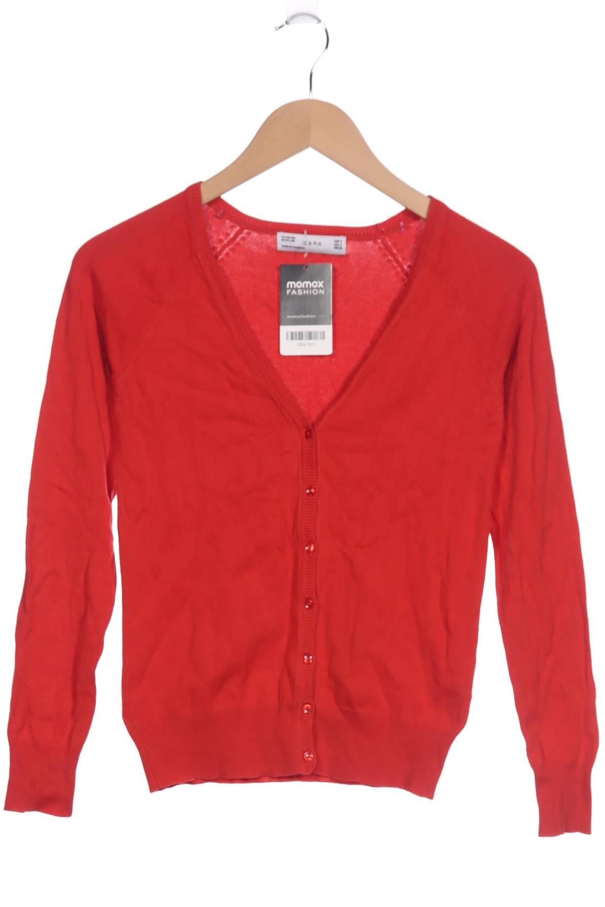 

Zara Damen Strickjacke, rot, Gr. 36