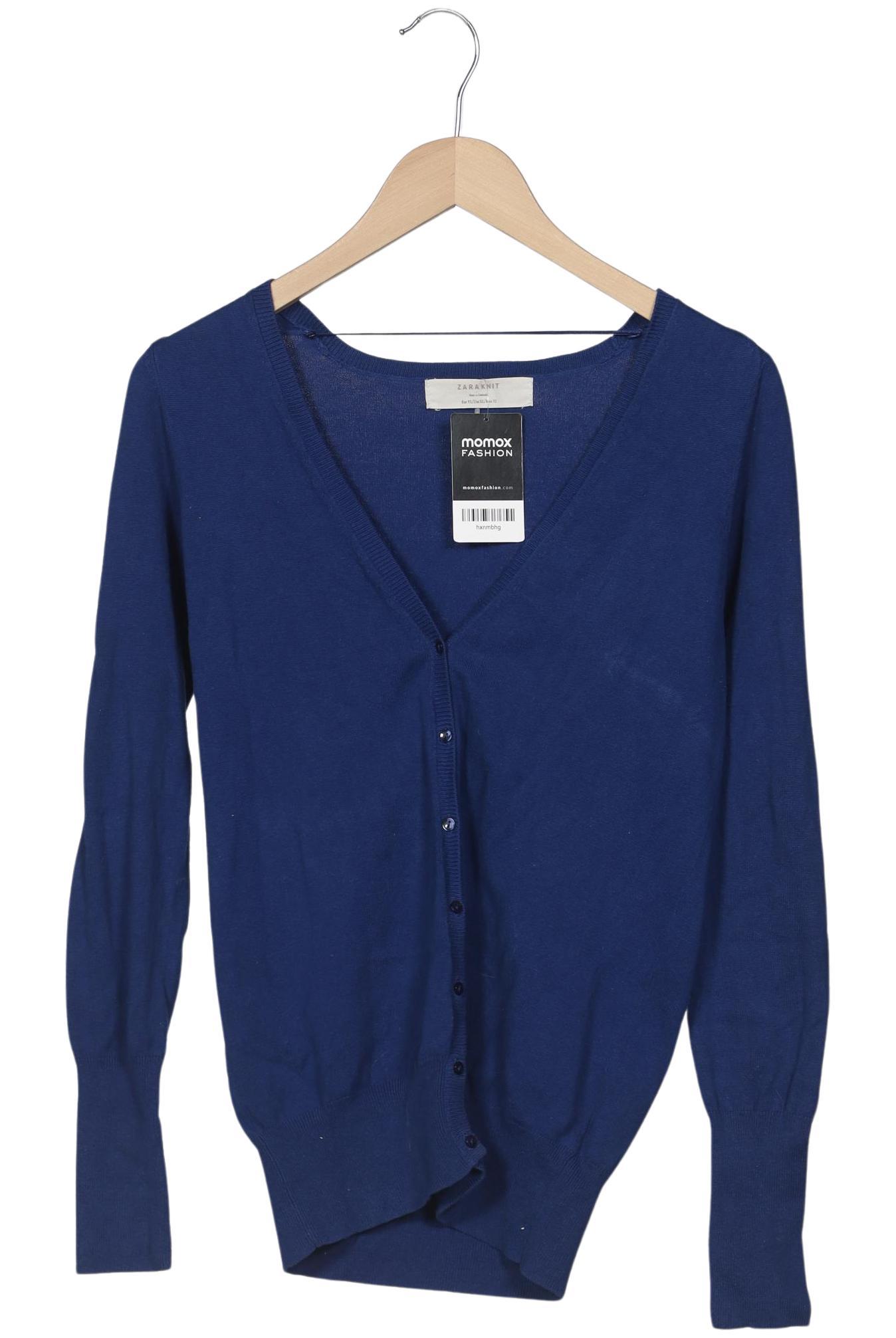 

Zara Damen Strickjacke, marineblau, Gr. 44