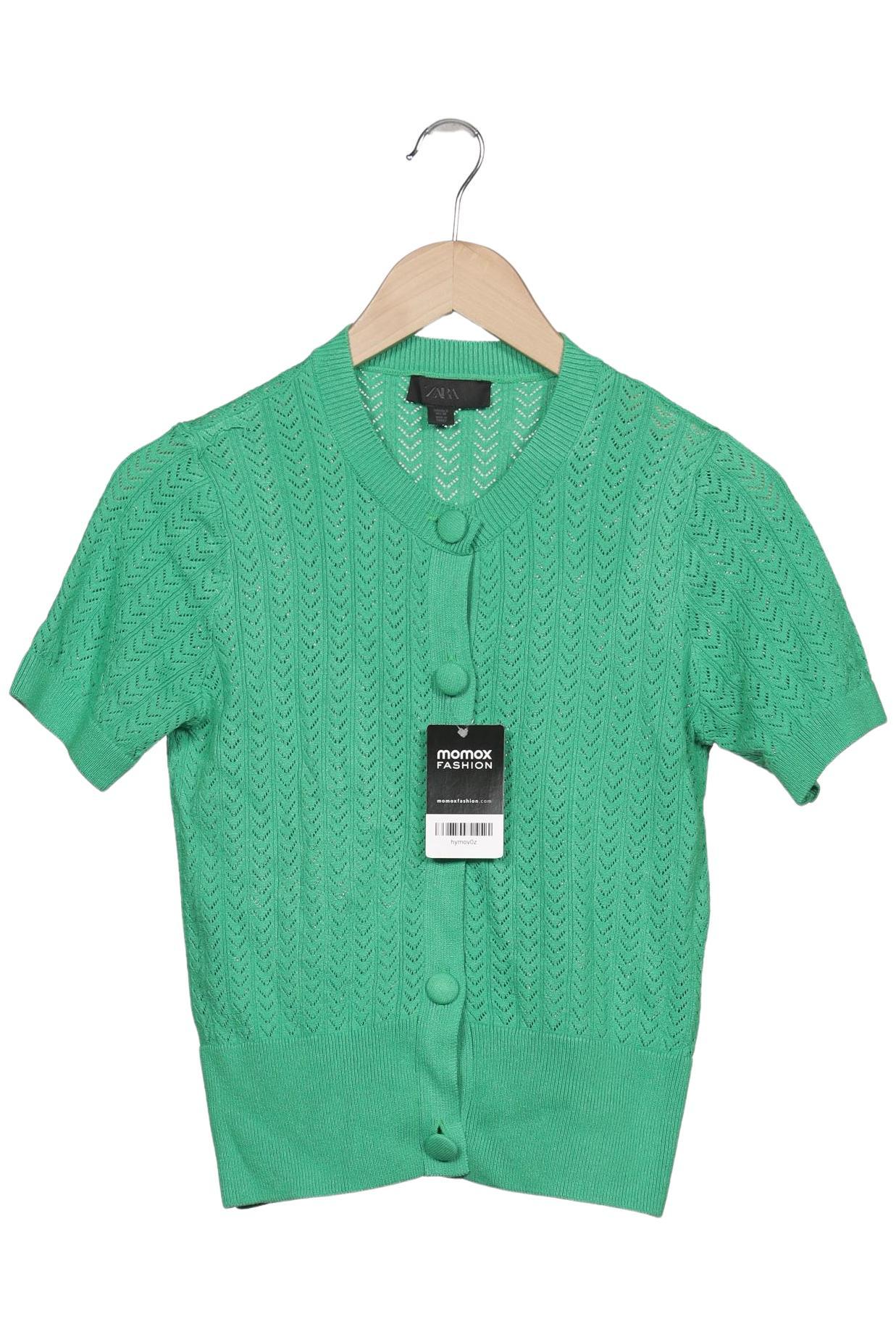 

Zara Damen Strickjacke, grün, Gr. 36