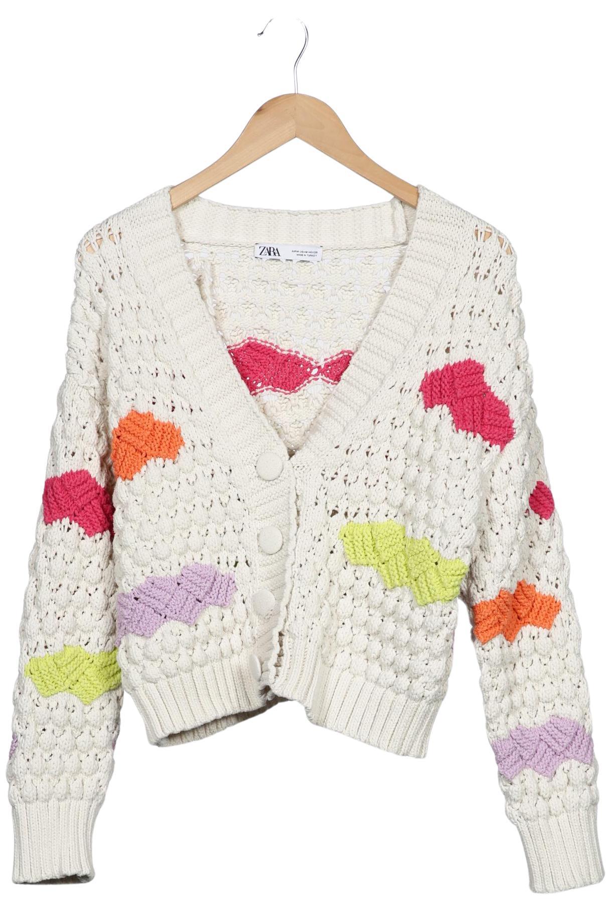 

Zara Damen Strickjacke, mehrfarbig, Gr. 38