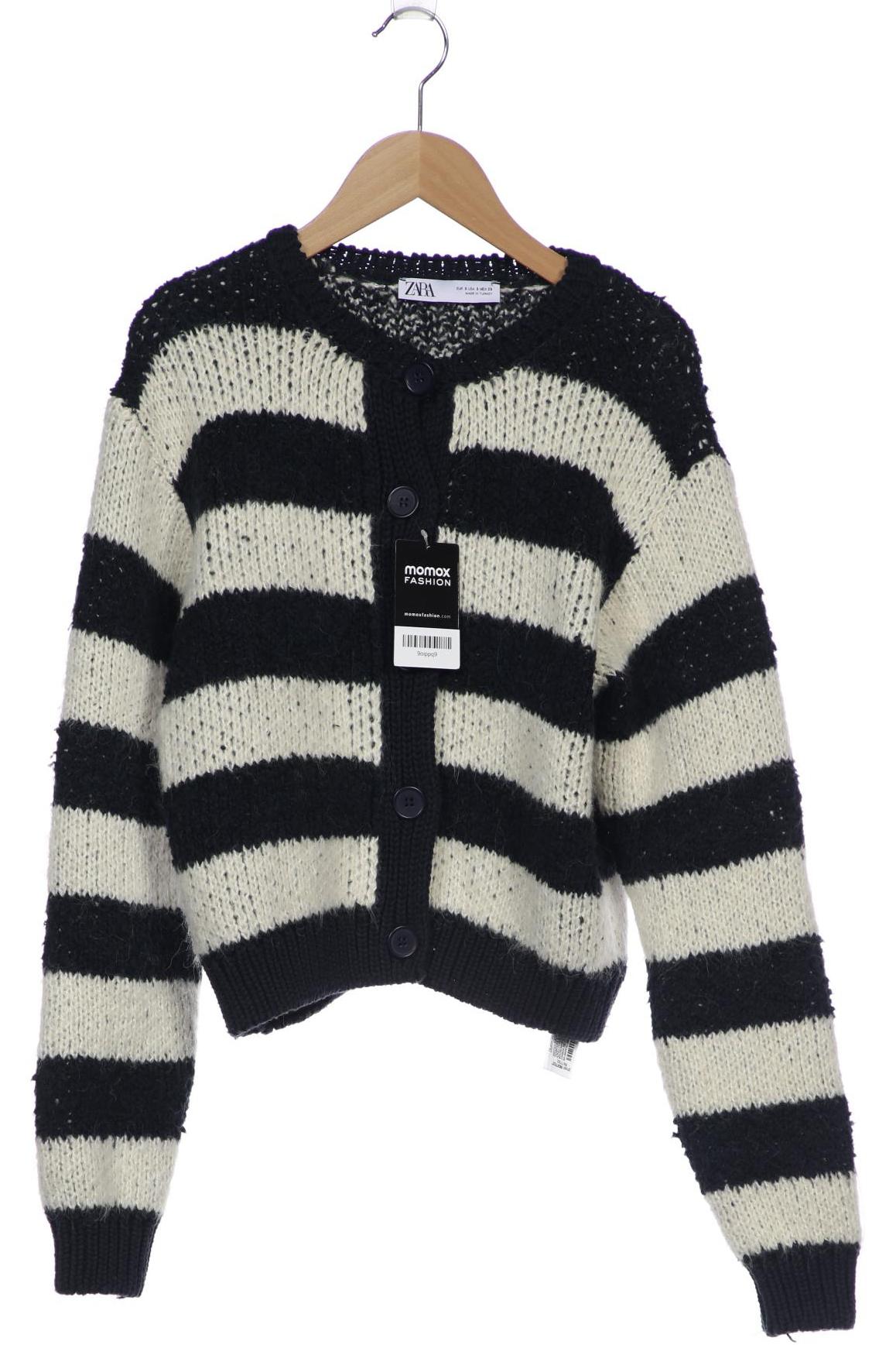 

ZARA Damen Strickjacke, grün