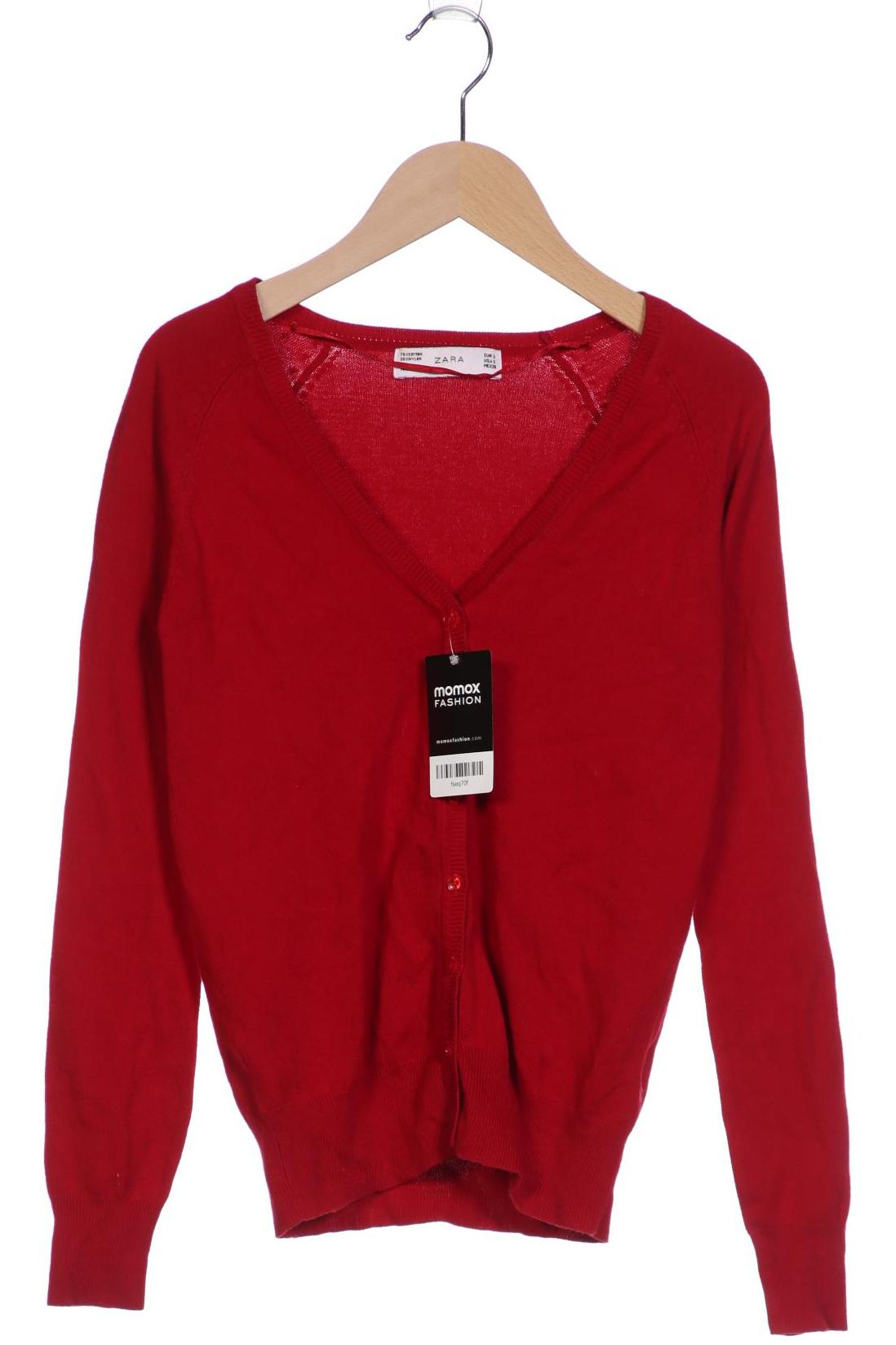 

Zara Damen Strickjacke, rot, Gr. 36