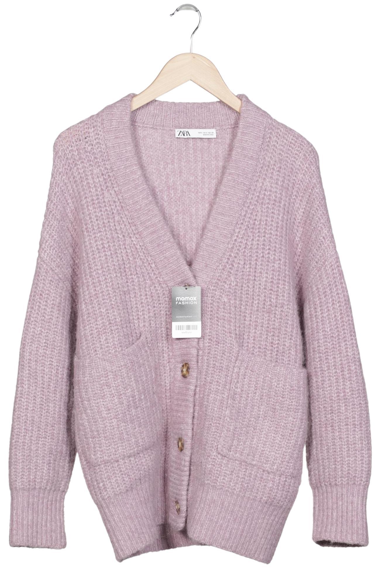 

Zara Damen Strickjacke, flieder, Gr. 36
